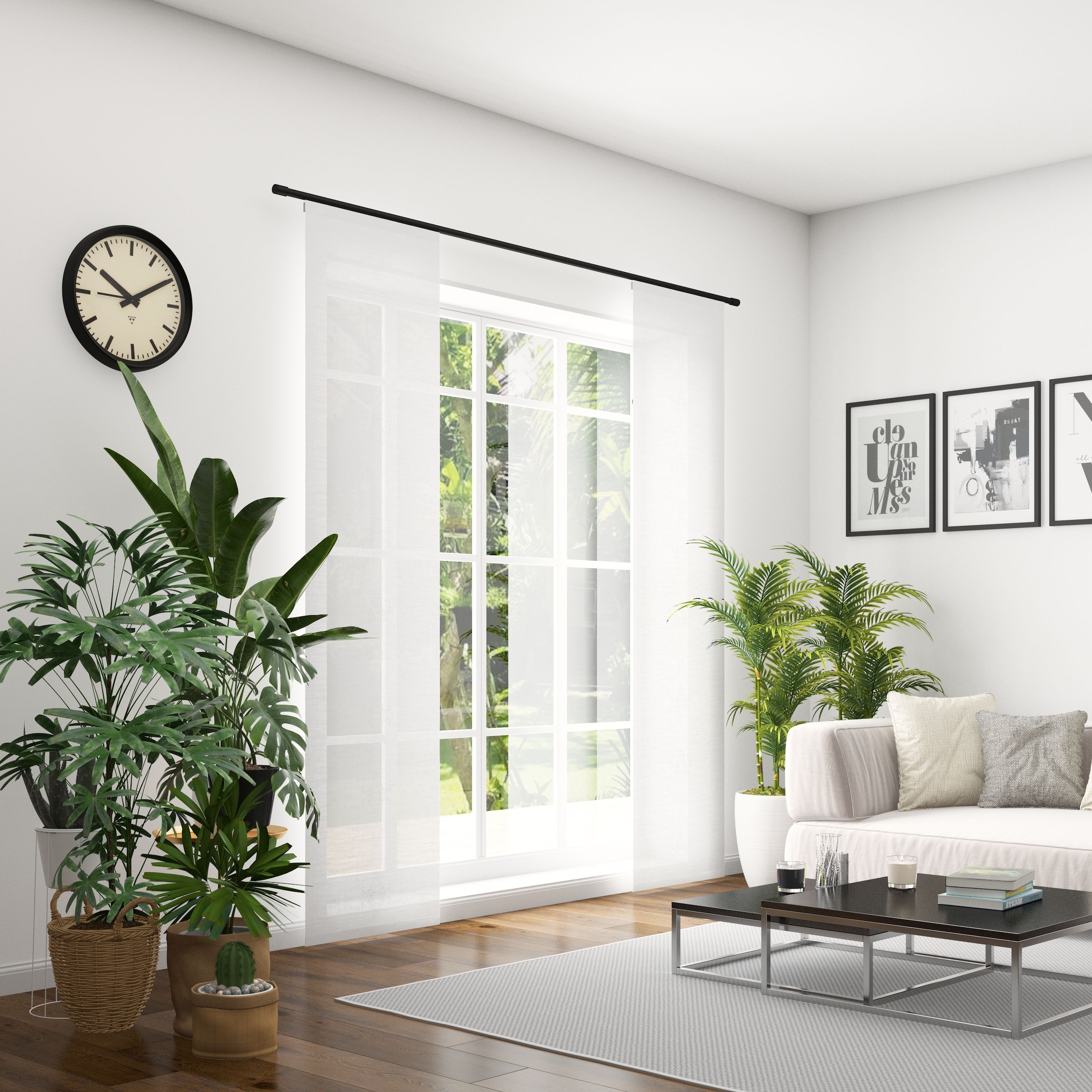 Neutex for you Schiebegardine "Allure" Klettband 1 Stk. tlg. HxB: 245x60, i günstig online kaufen