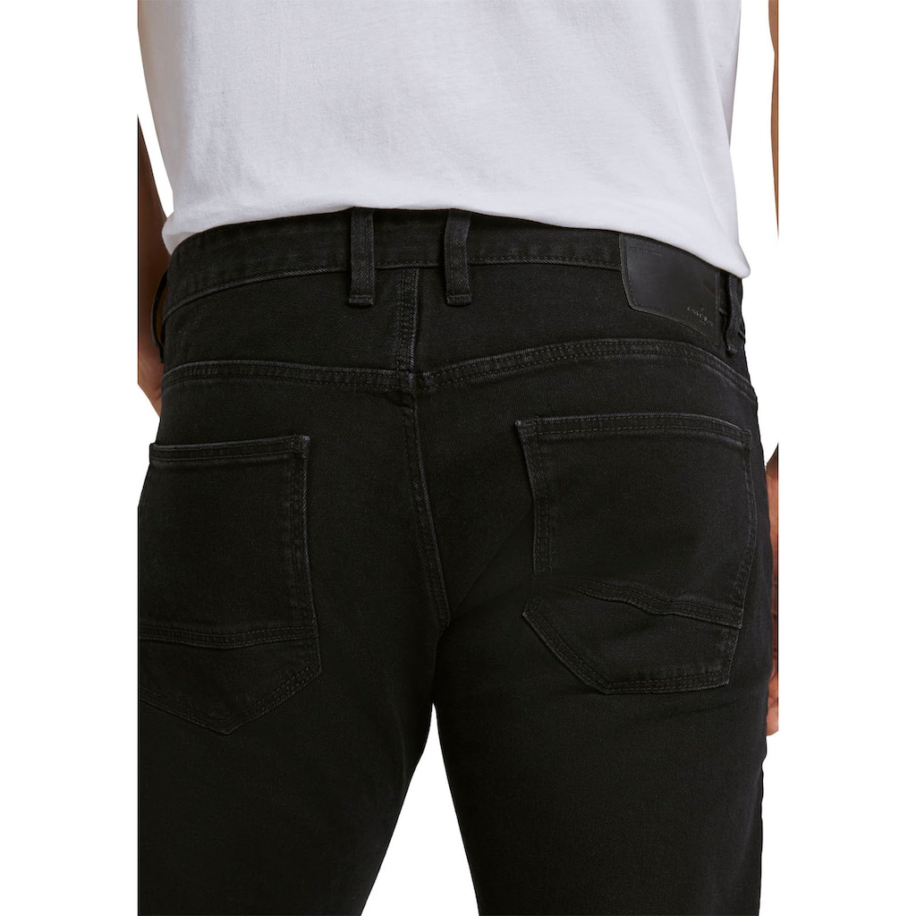 TOM TAILOR Slim-fit-Jeans »TROY«, unifarben