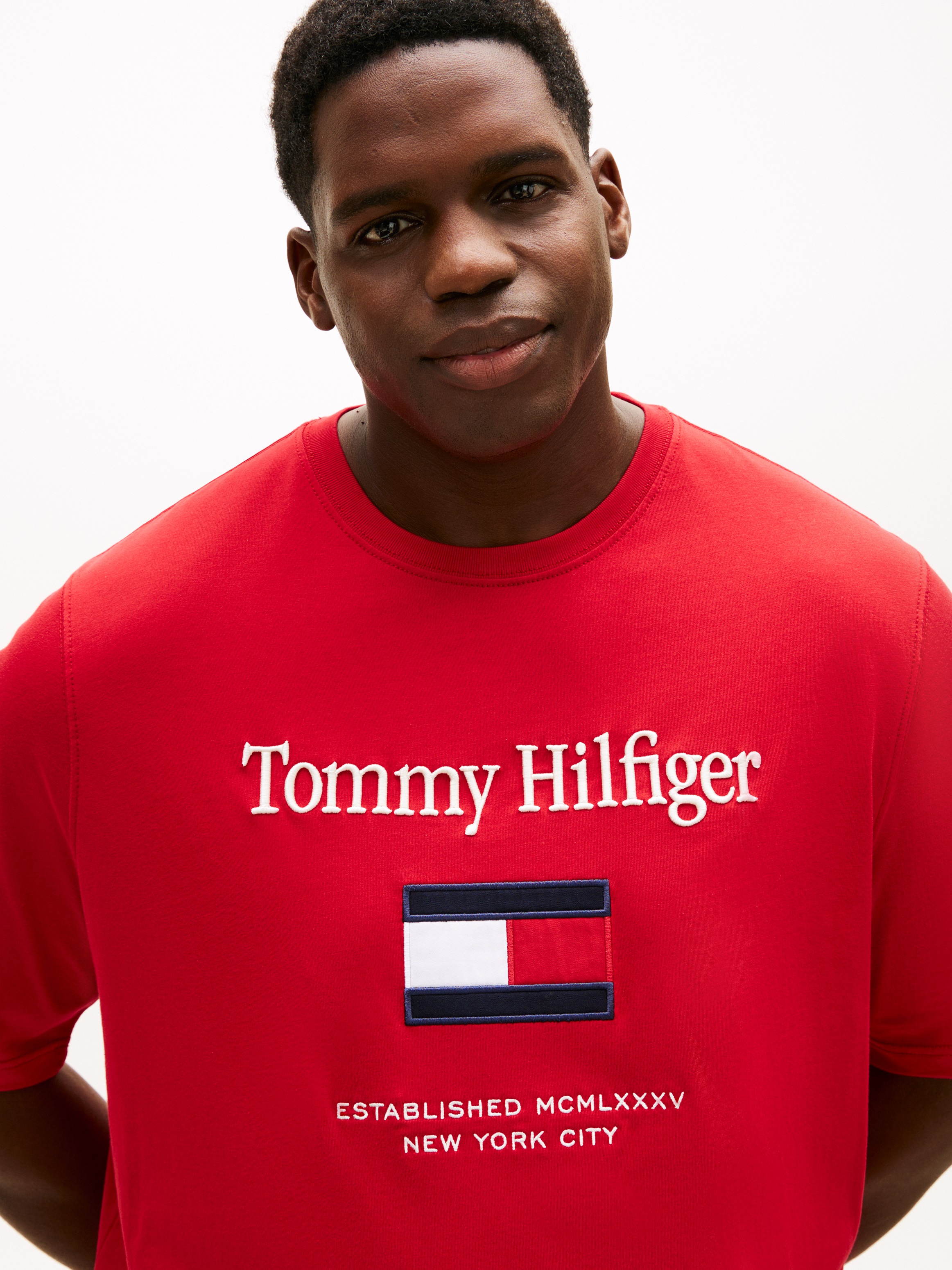 Tommy Hilfiger Big & Tall T-Shirt "BT-TOMMY EMBRO FLAG" Große Größen günstig online kaufen