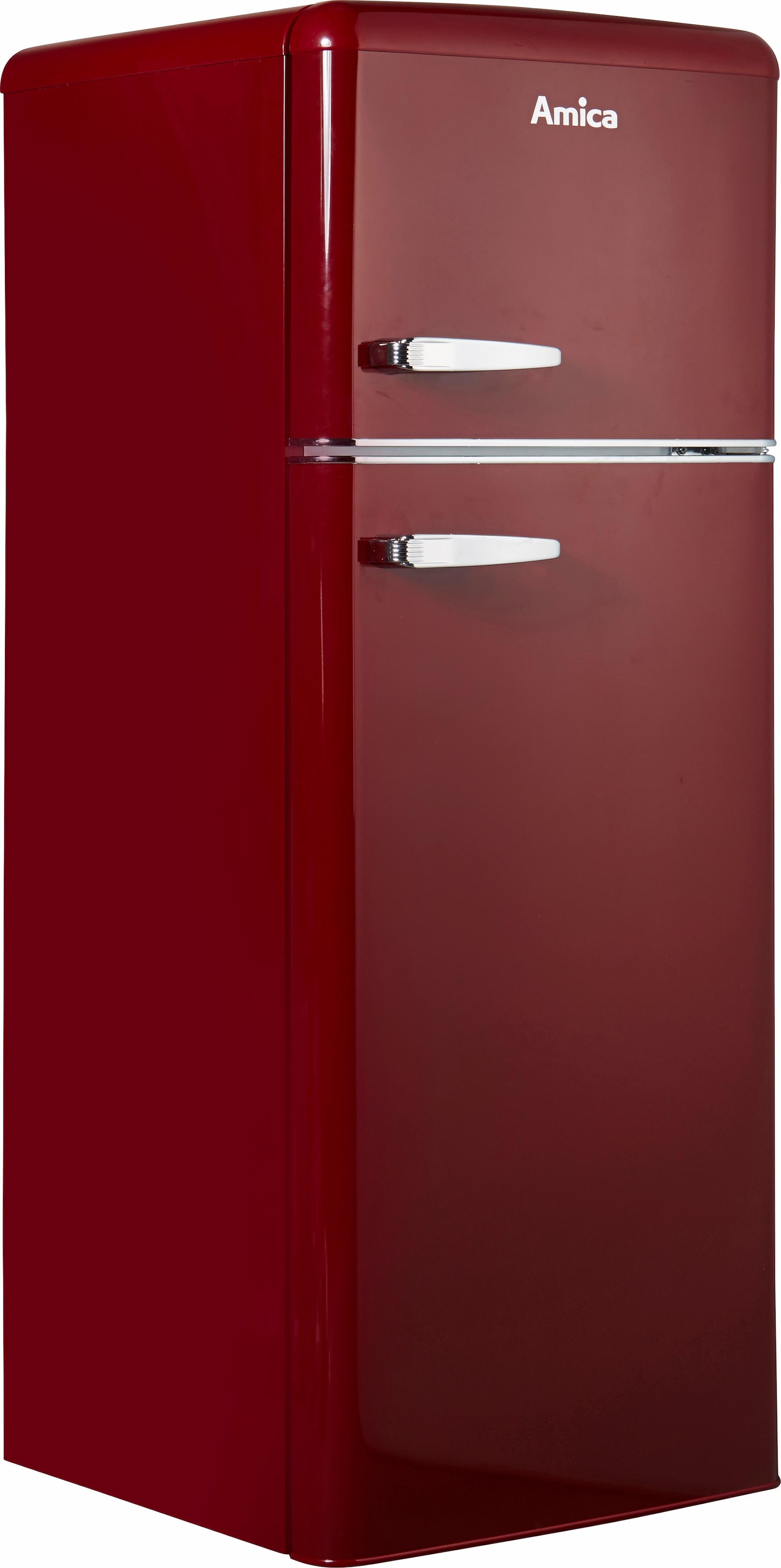 Amica Kühl-/Gefrierkombination »KGC1563 R« 144 cm hoch 55 cm breit