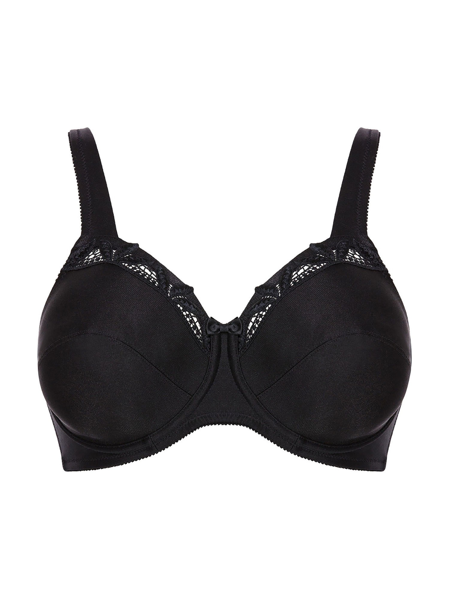 FELINA Damen Bügel-BH "Bügel BH Melina", Gr. 70, schwarz, Obermaterial: 79% Polyamid PA. 13% Elasthan EL. 8% Polyester PES., BHs