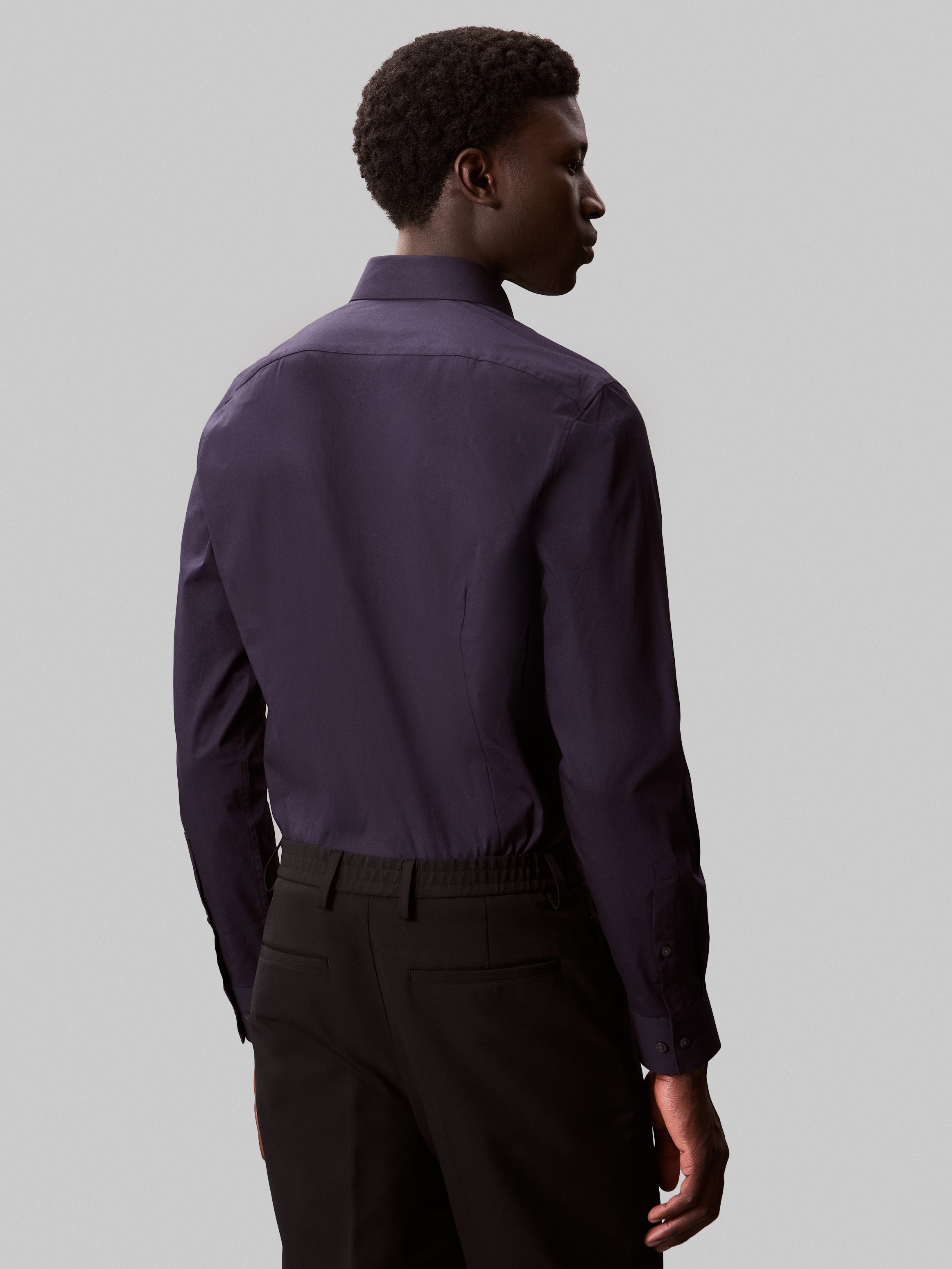 Calvin Klein Businesshemd "SLIM ESNTL POPLIN NOS STR SLD", Mit Monogramm-St günstig online kaufen
