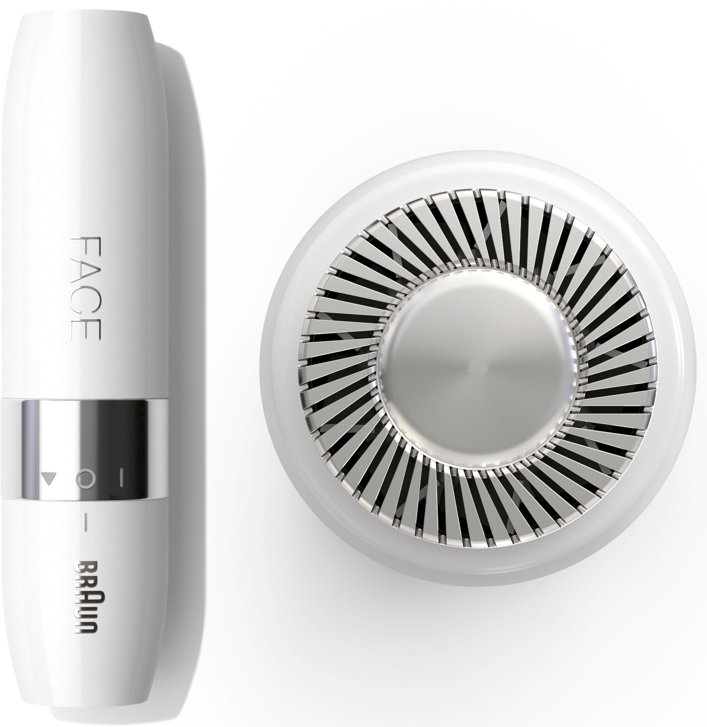 Braun Elektrogesichtshaarentferner unterwegs, | Aufsätze, BAUR mit Mini-Haarentferner«, 1 »FS1000 St. Smartlight für Face ideal