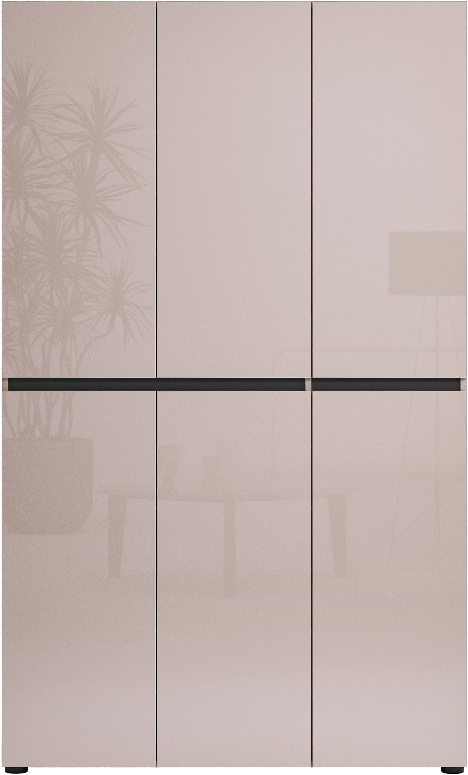 INOSIGN Schuhschrank »Mister« Breite 120 cm, Höhe 200 cm, 6 Türen