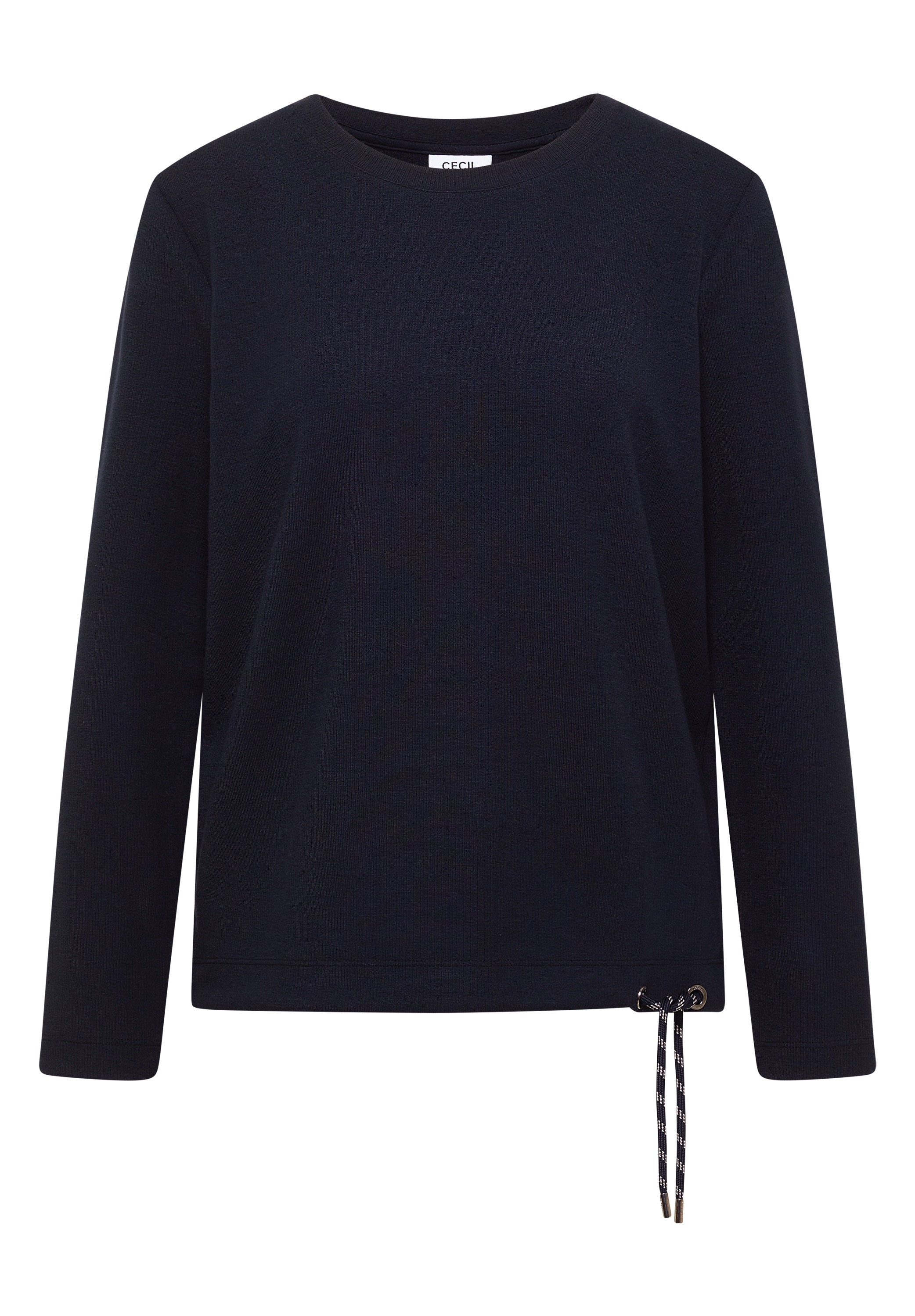 Cecil Langarmshirt mit Tunnelzug am Saum
