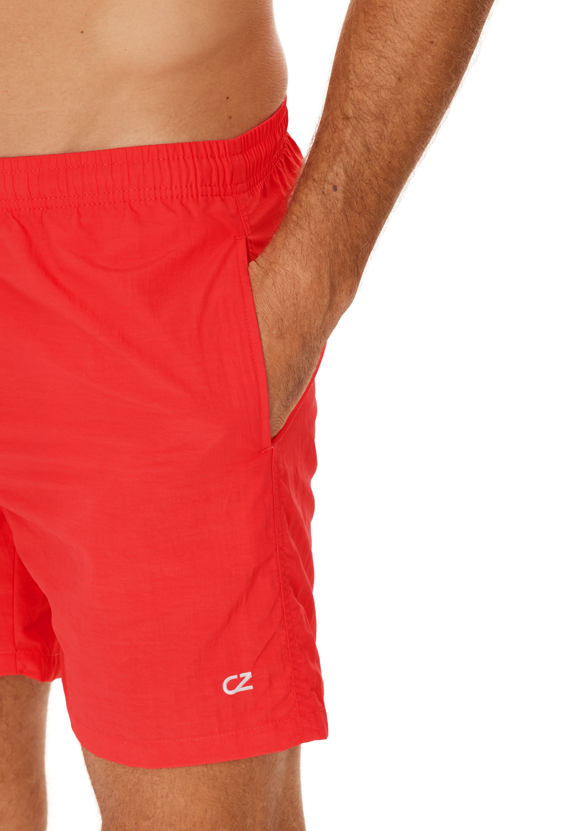 CRUZ Shorts »Eyemouth«, mit praktischem Kordelzug