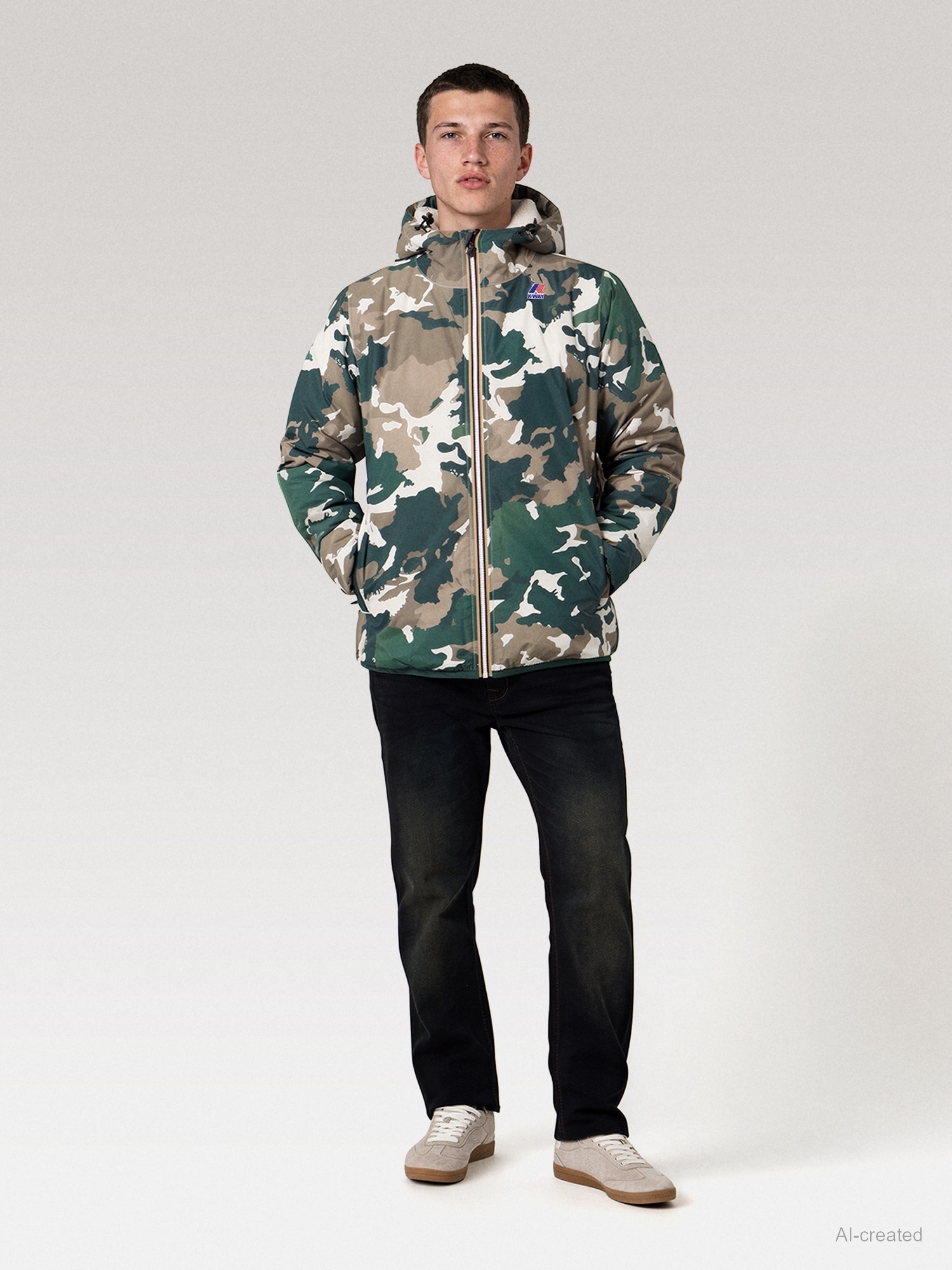 K-WAY Funktionsjacke »K-Way Funktionsjacke CLAUDE ORSETTO GRAPHIC«