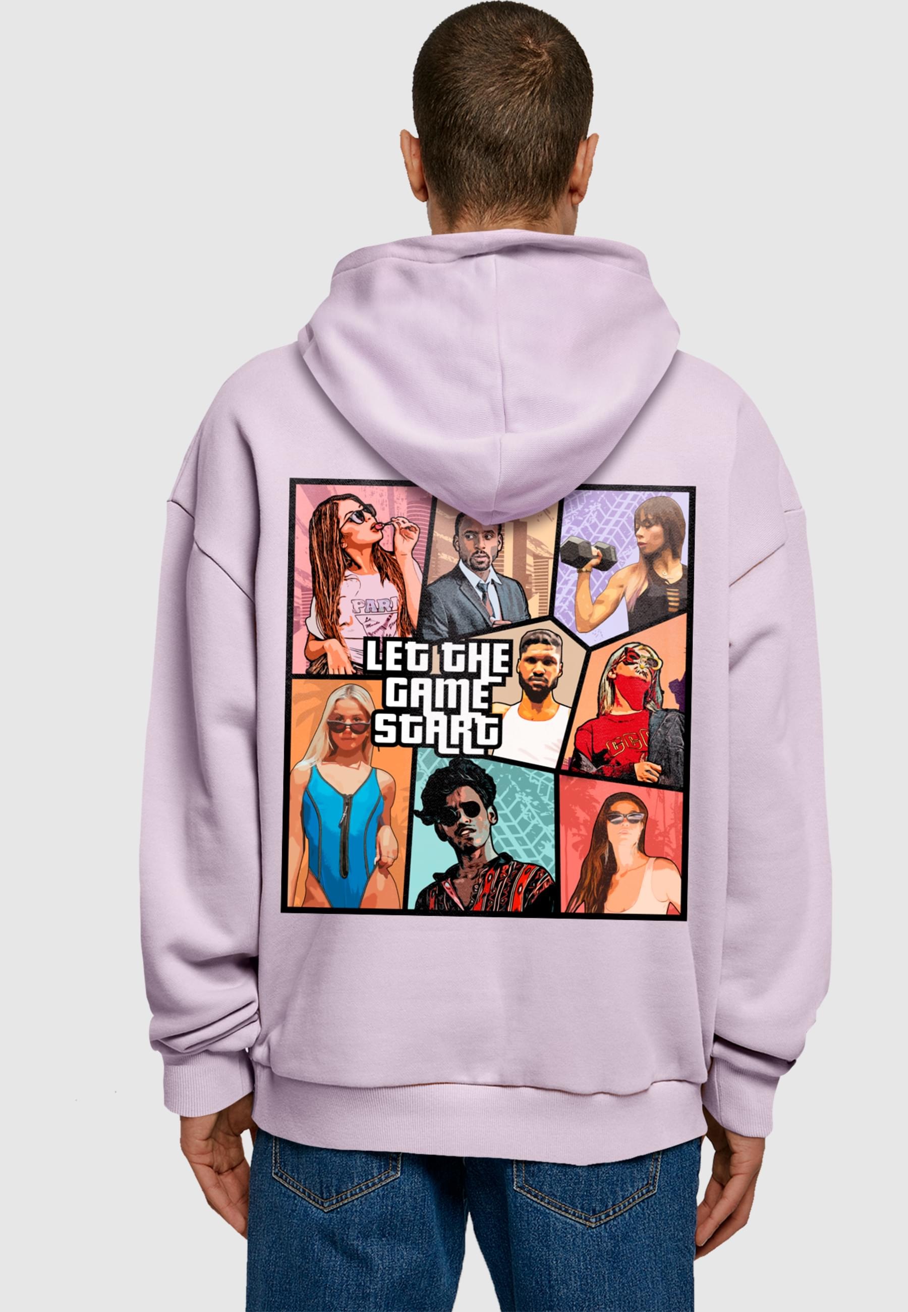 Merchcode Kapuzensweatshirt »Merchcode Herren Grand Collage Ultra Heavy Hoody«, (1 tlg.)