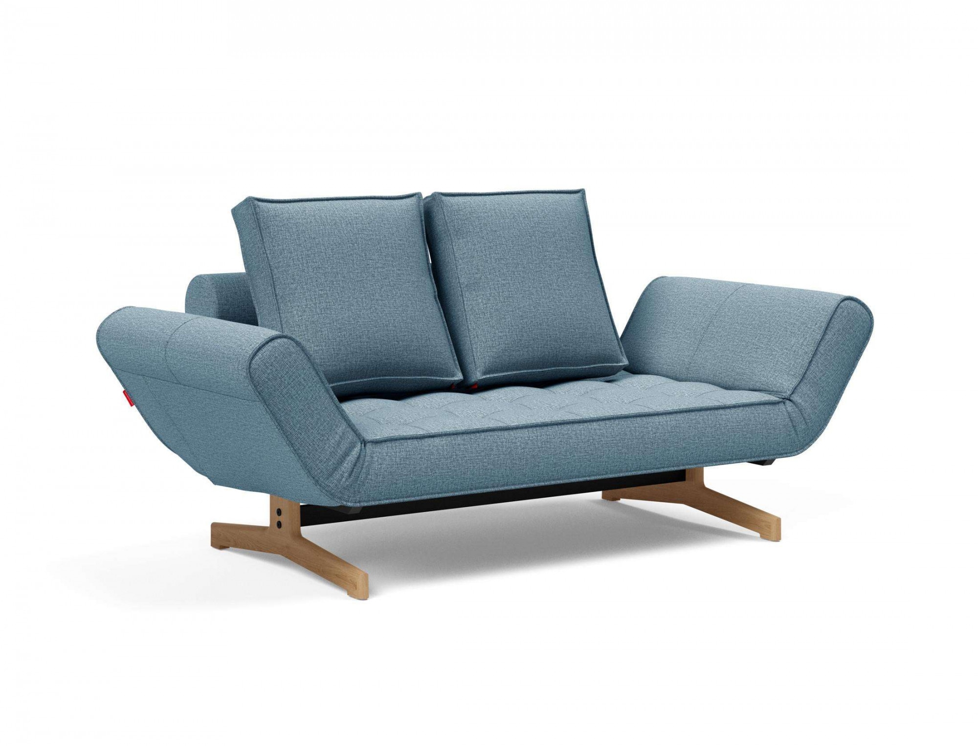 INNOVATION LIVING ™ 3-Sitzer »Ghia Schlafsofa«, eine große Liegefläche mit geringer Stellfläche, beidseitig abklappbar