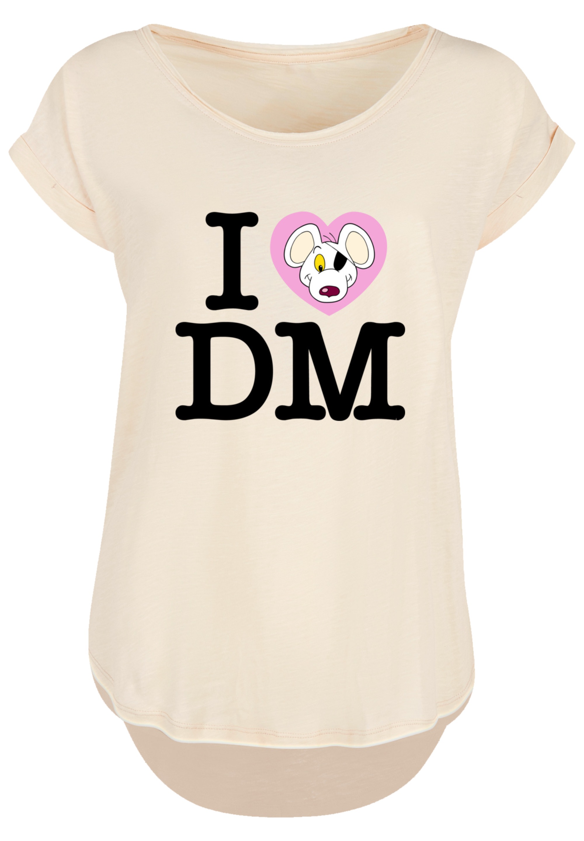 F4NT4STIC T-Shirt "Danger Mouse I Love DM", Premium Qualität günstig online kaufen