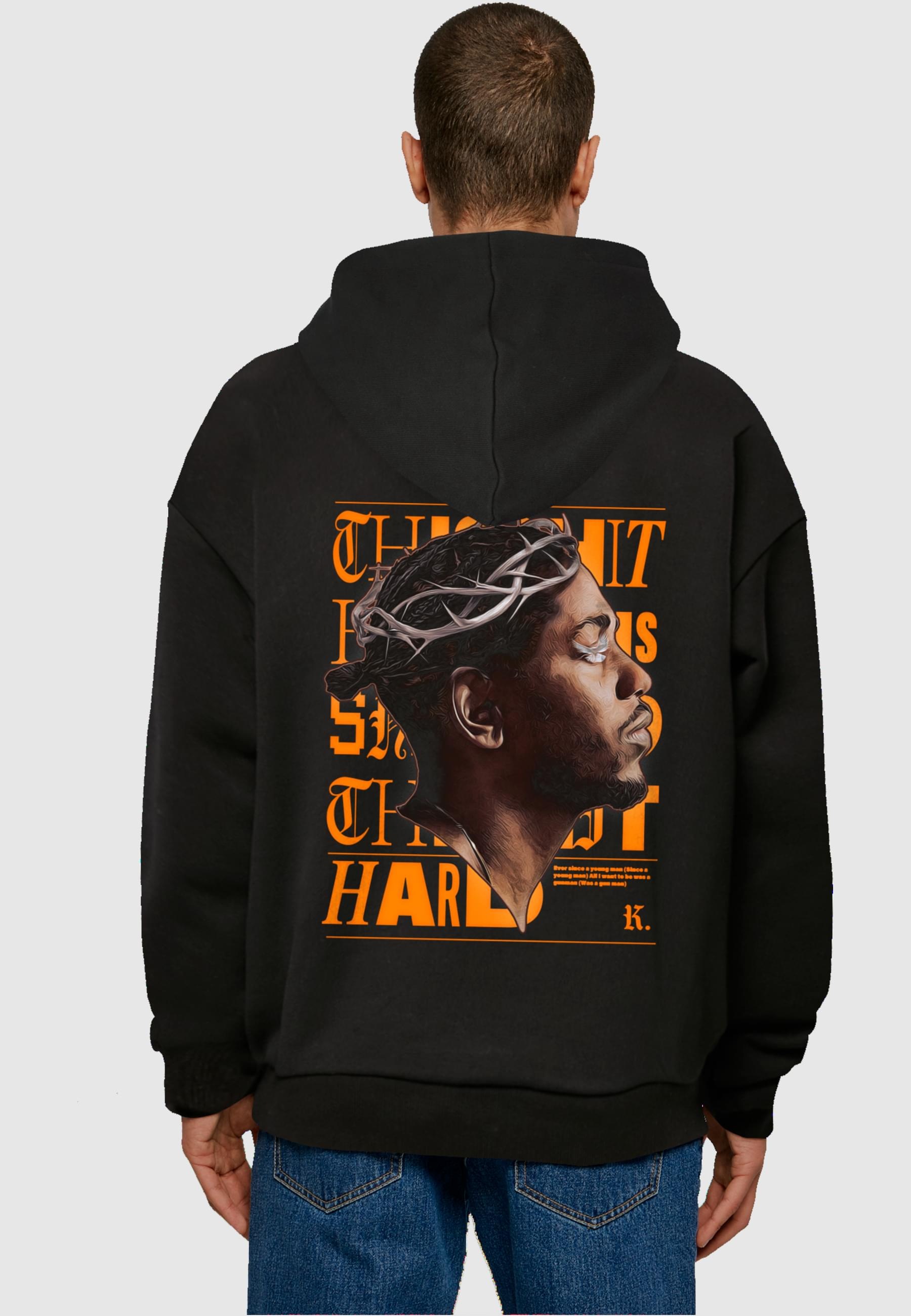 Upscale by Mister Tee Hoodie »Upscale by Mister Tee Unisex K-Dot Heavy Oversize Hoody«, (1 tlg.)