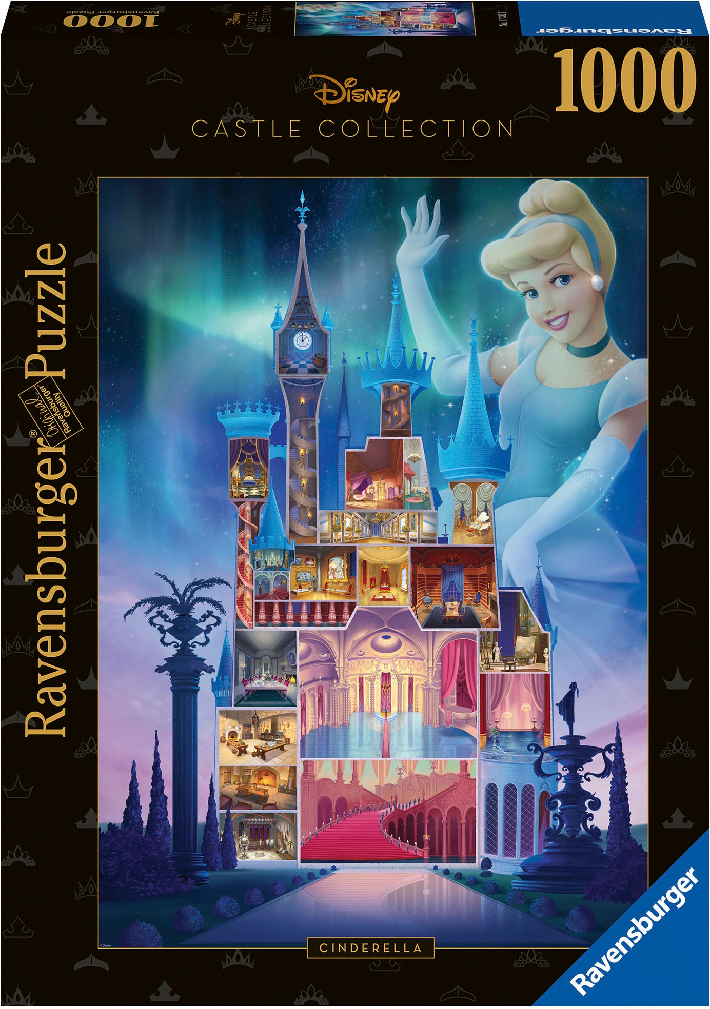 Puzzle »Disney Castle Collection, Cinderella«, Made in Germany