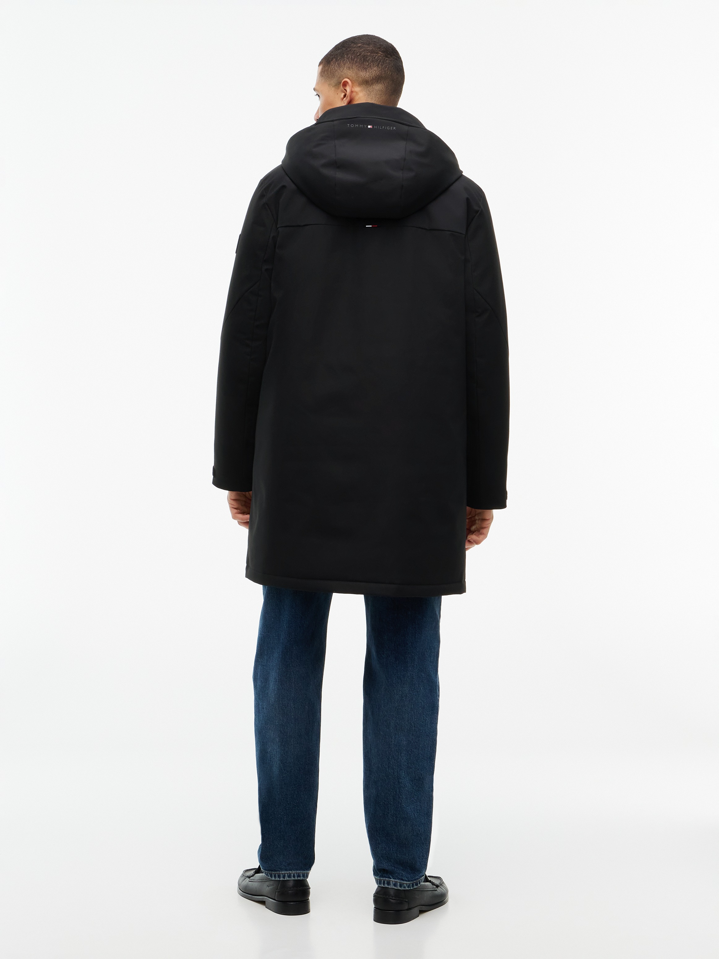Tommy Hilfiger Kurzmantel »TECH HOODED PADDED PARKA«