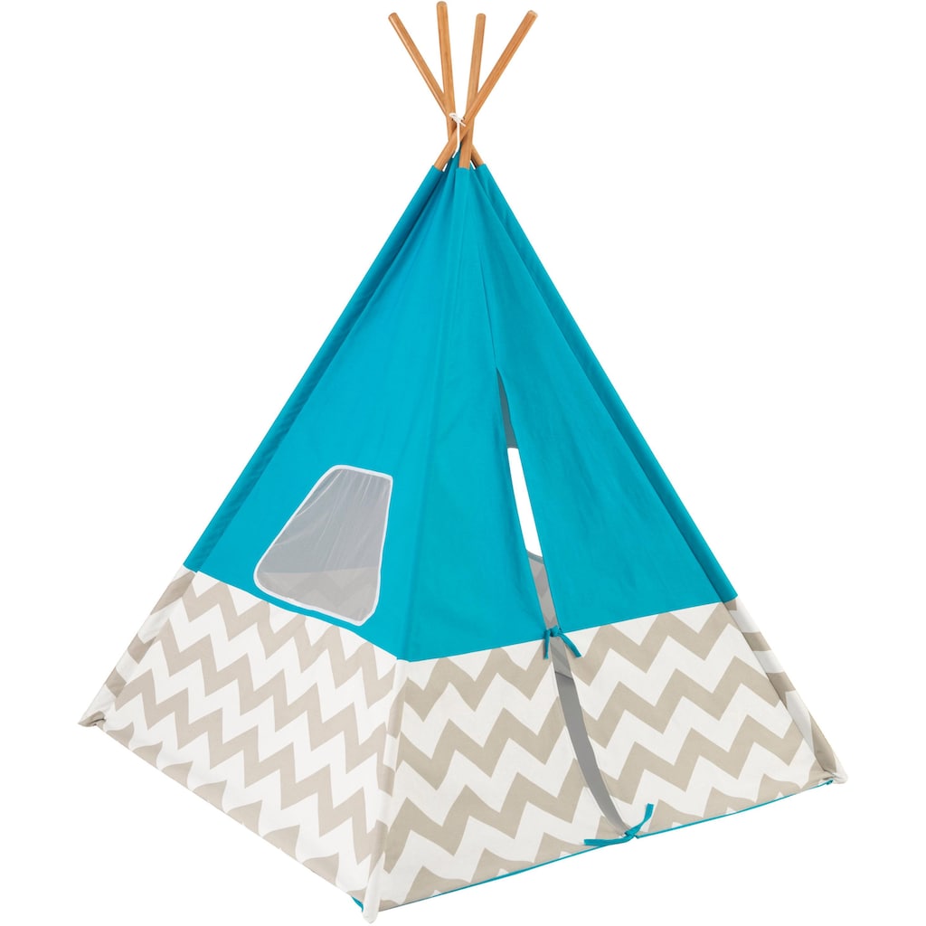 KidKraft® Spielzelt »Tipi, Chevronmuster«