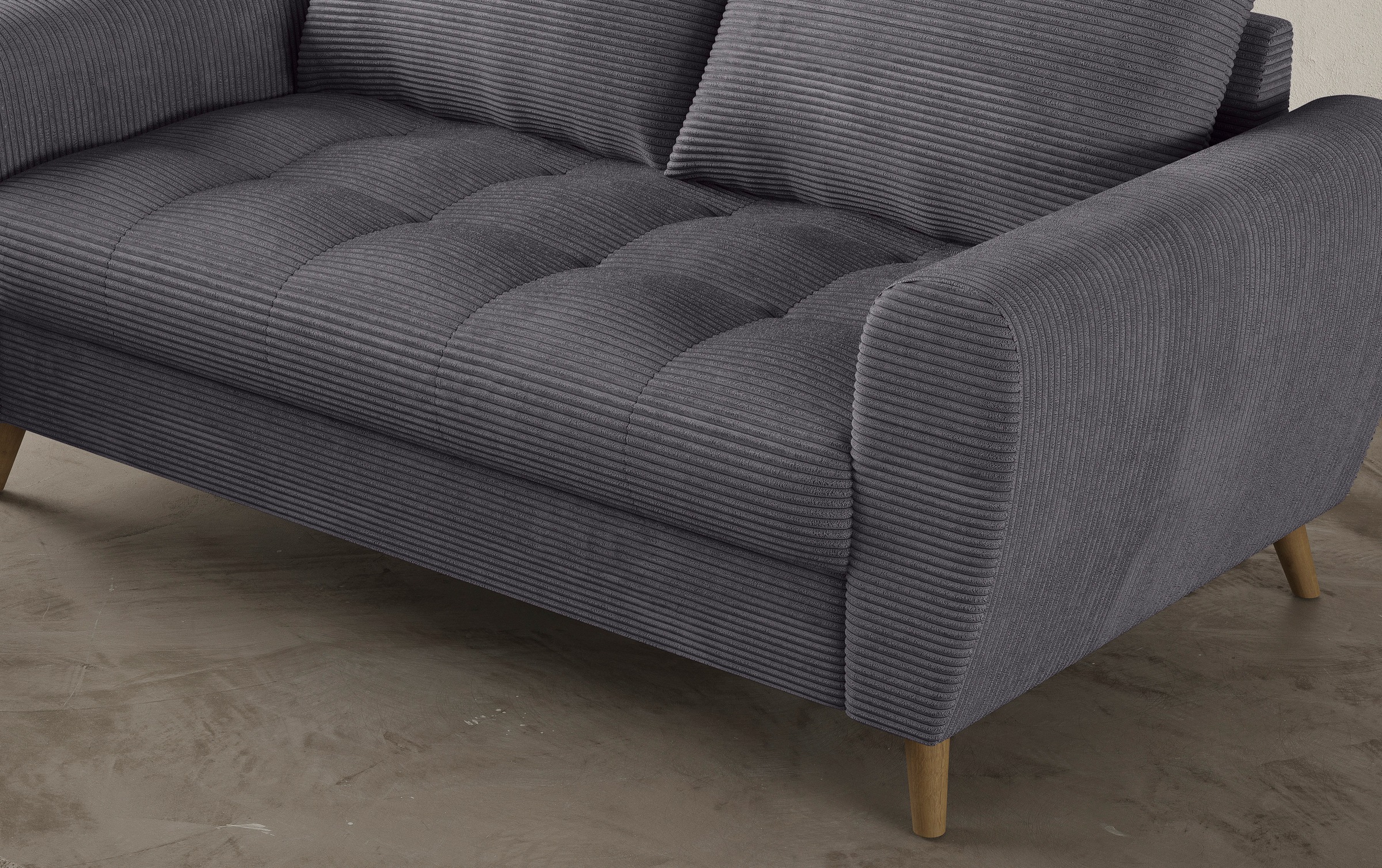Mr. Couch 2,5-Sitzer »Blackburn II«, Mit Kaltschaumpolsterung bis 140 kg belastbar