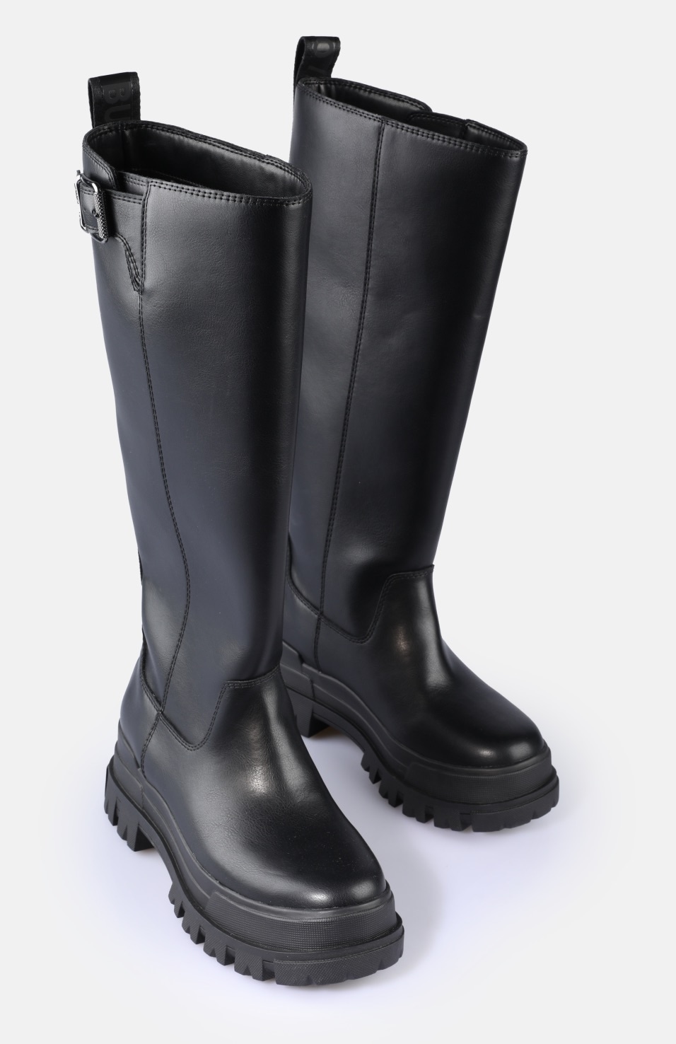 Buffalo Stiefel "ASPHA RIDING BOOT HI", Plateau, Langschaftstiefel, Reitsti günstig online kaufen