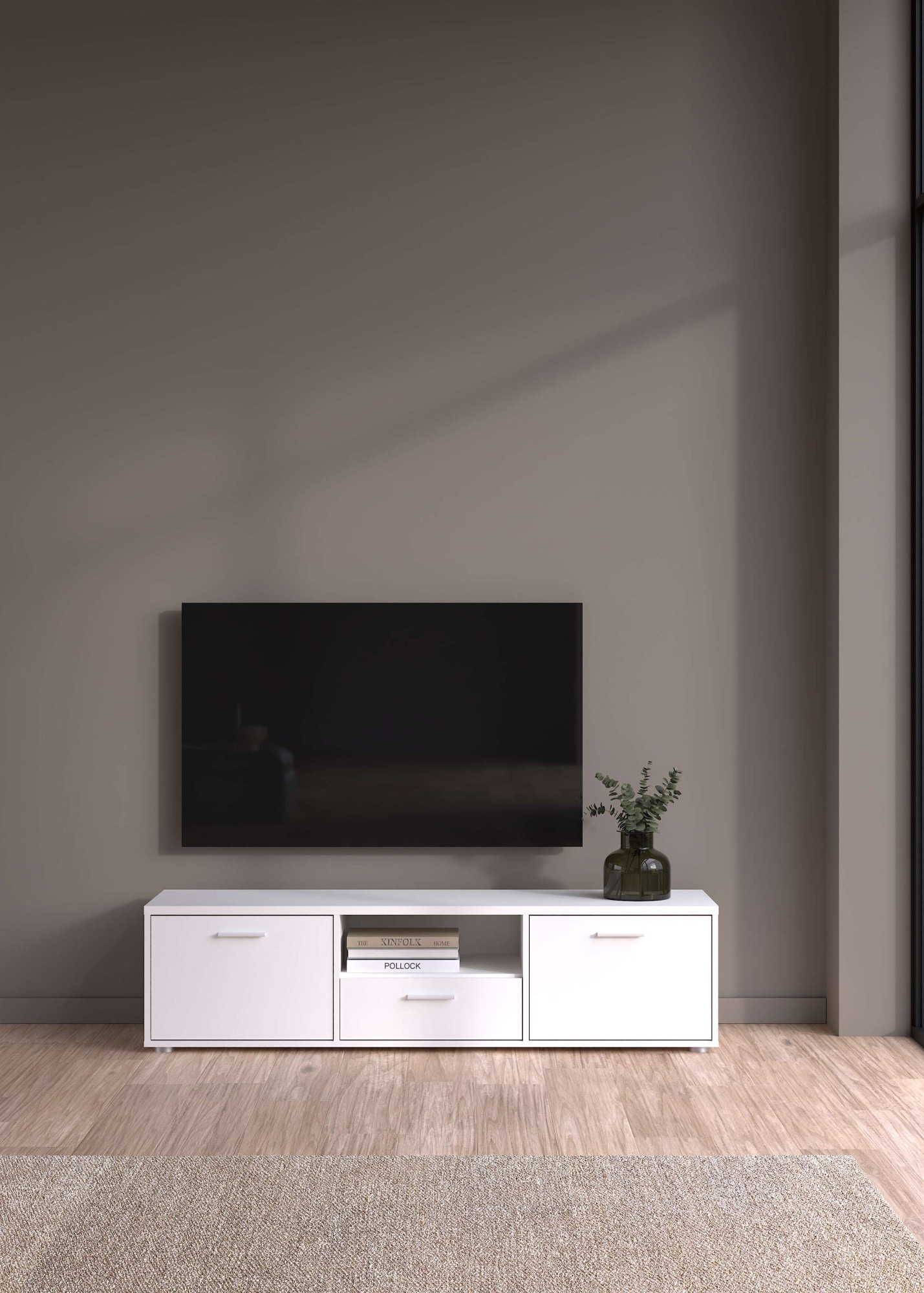 Home affaire TV-Board "Media TV-Möbel, TV Schrank, Mediaboard, Lowboard" TV-Kommode, wahlweise Breite 147 oder 177 cm