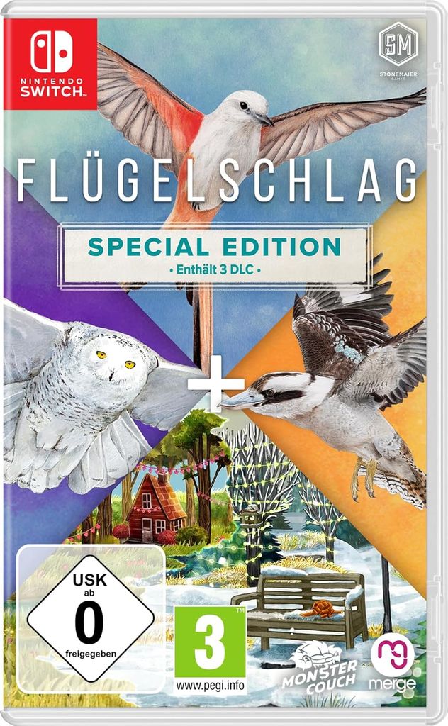 ASTRAGON Spielesoftware "Flügelschlag - Special Edition", Nintendo Switch, transparent, Spielesoftware
