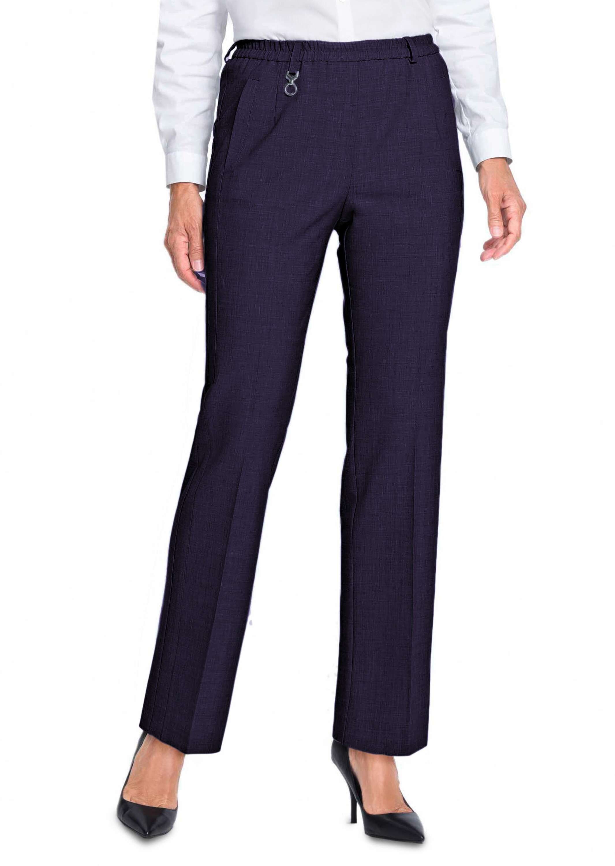 Goldner Louisa Women's Pull-On Trousers Blue 46 2