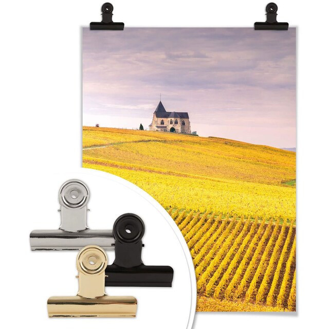 Wall-Art Poster »Weinfelder Champagne«, Landschaften, (1 St.), Poster,  Wandbild, Bild, Wandposter kaufen | BAUR