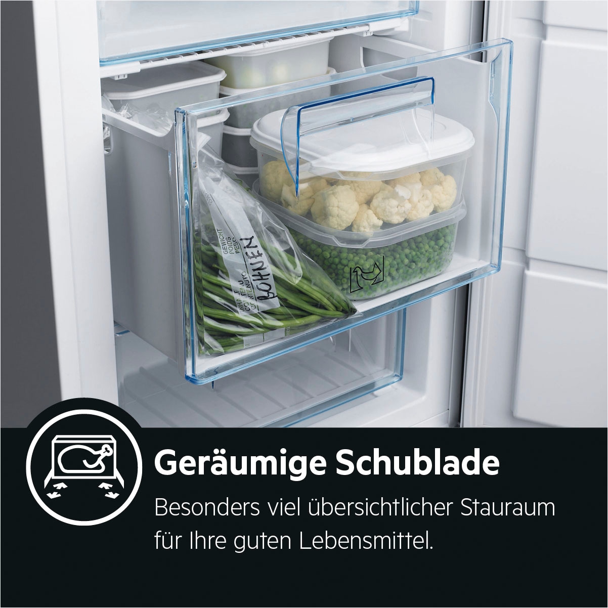 AEG Einbaugefrierschrank »TAB6L88EF«, 87,3 cm hoch, 55,6 cm breit