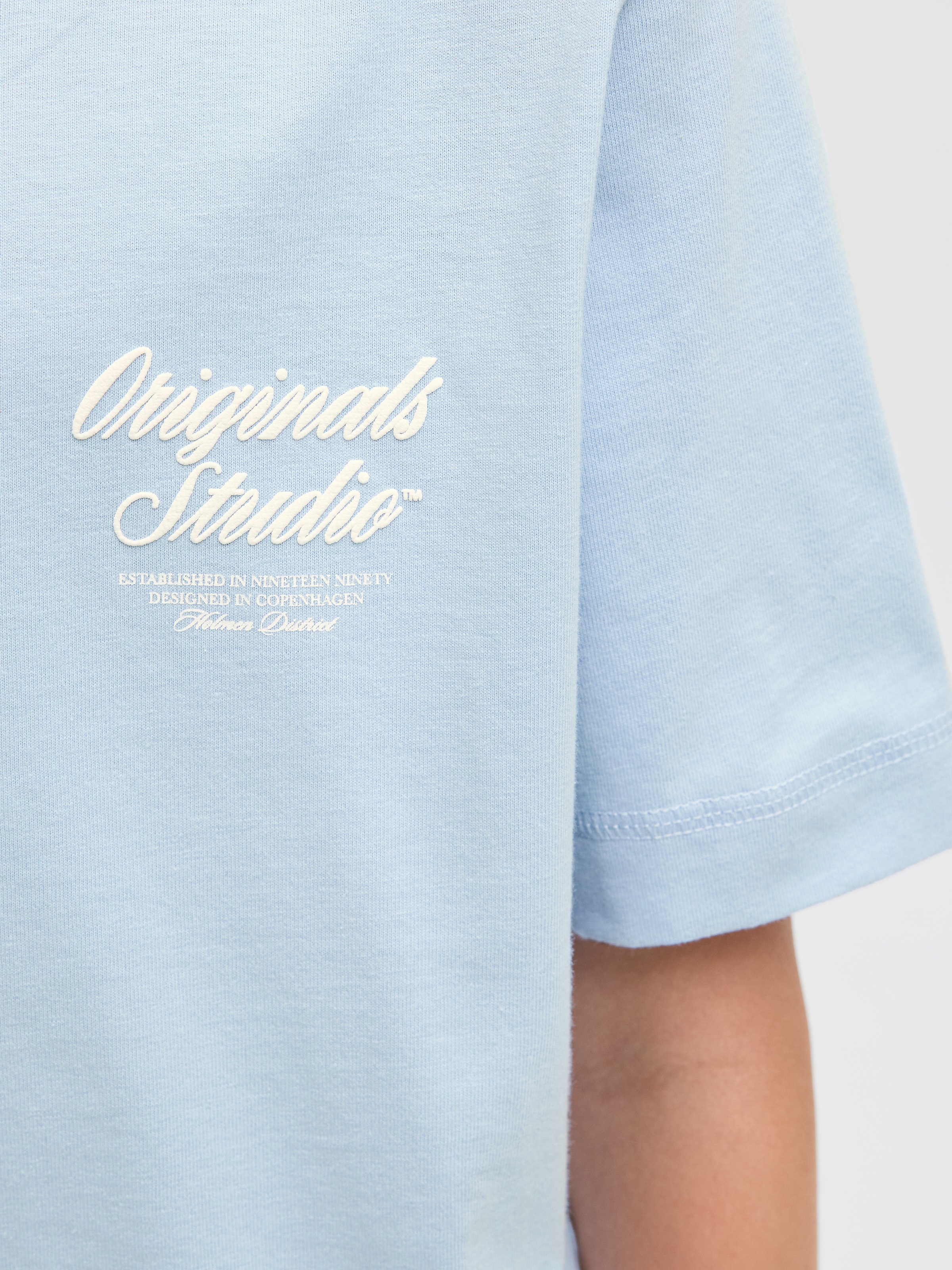 Thumbnail - Jack & Jones Junior T-Shirt "JORNORREBRO TYPO TEE SS CREW NECK SN JNR"