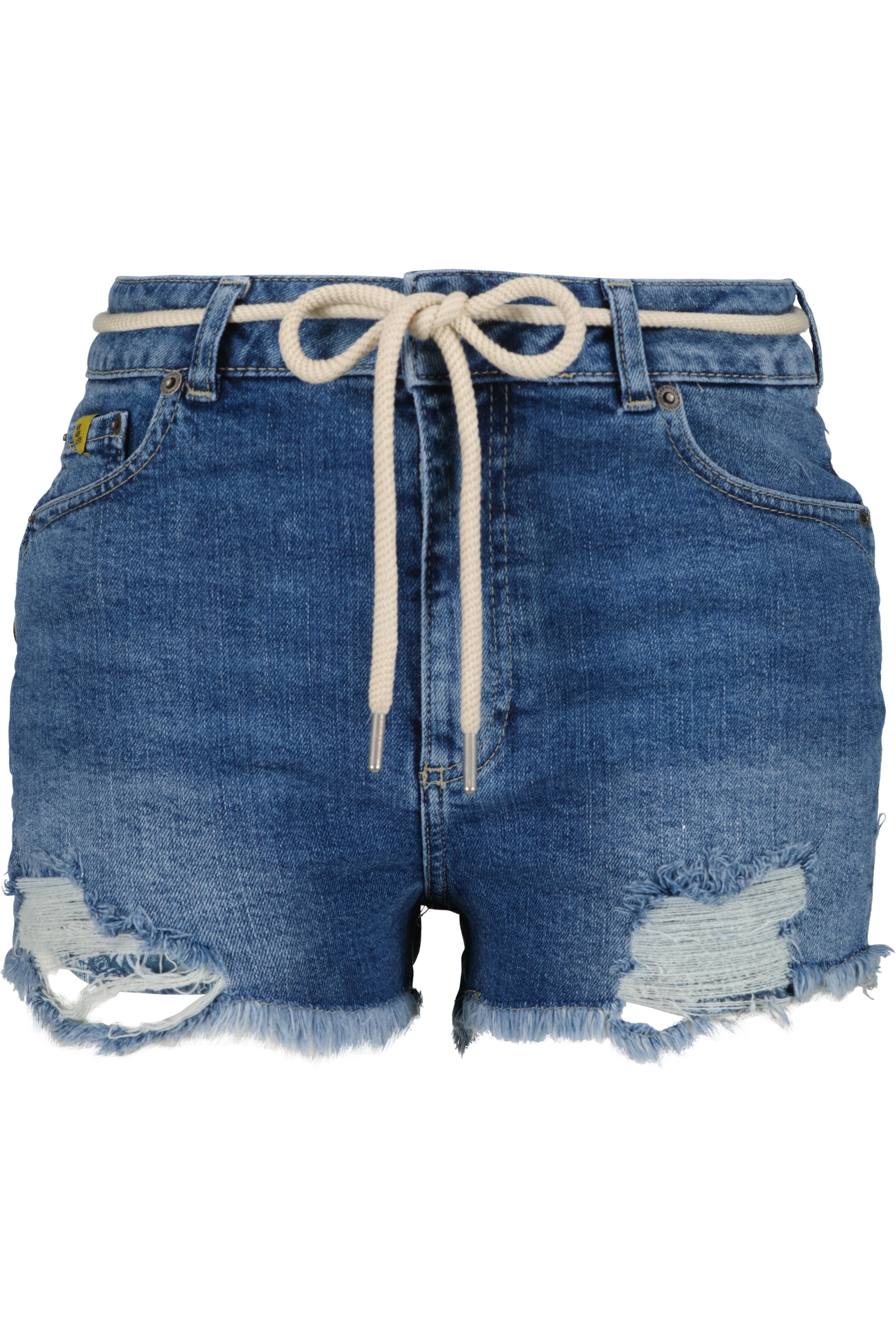 Alife & Kickin "Damen LatoyaAK DNM A Jeansshorts, kurze Hose"