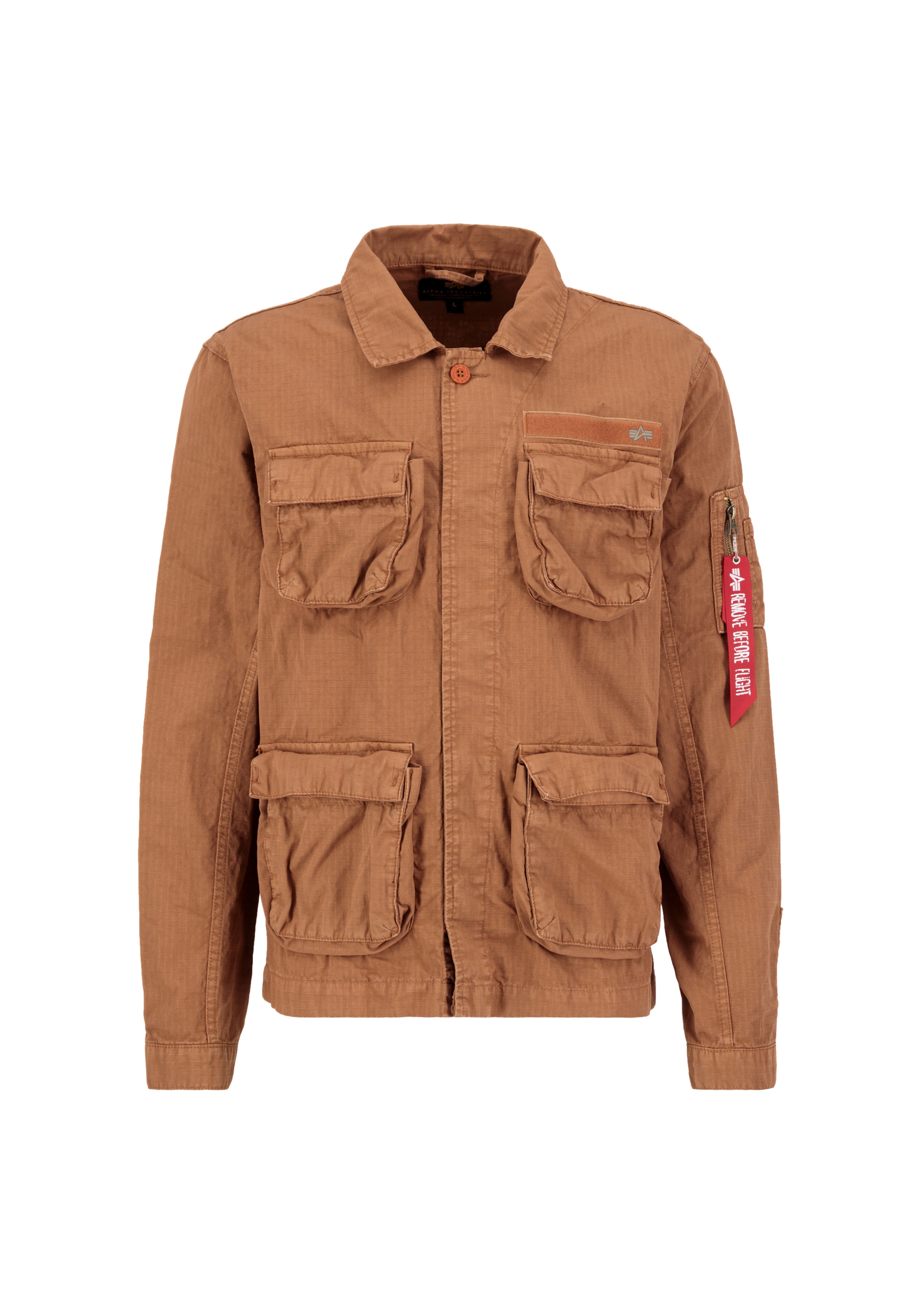 Alpha Industries Hemdjacke "ALPHA INDUSTRIES Men - Overshirts Ripstop Cargo Overshirt"