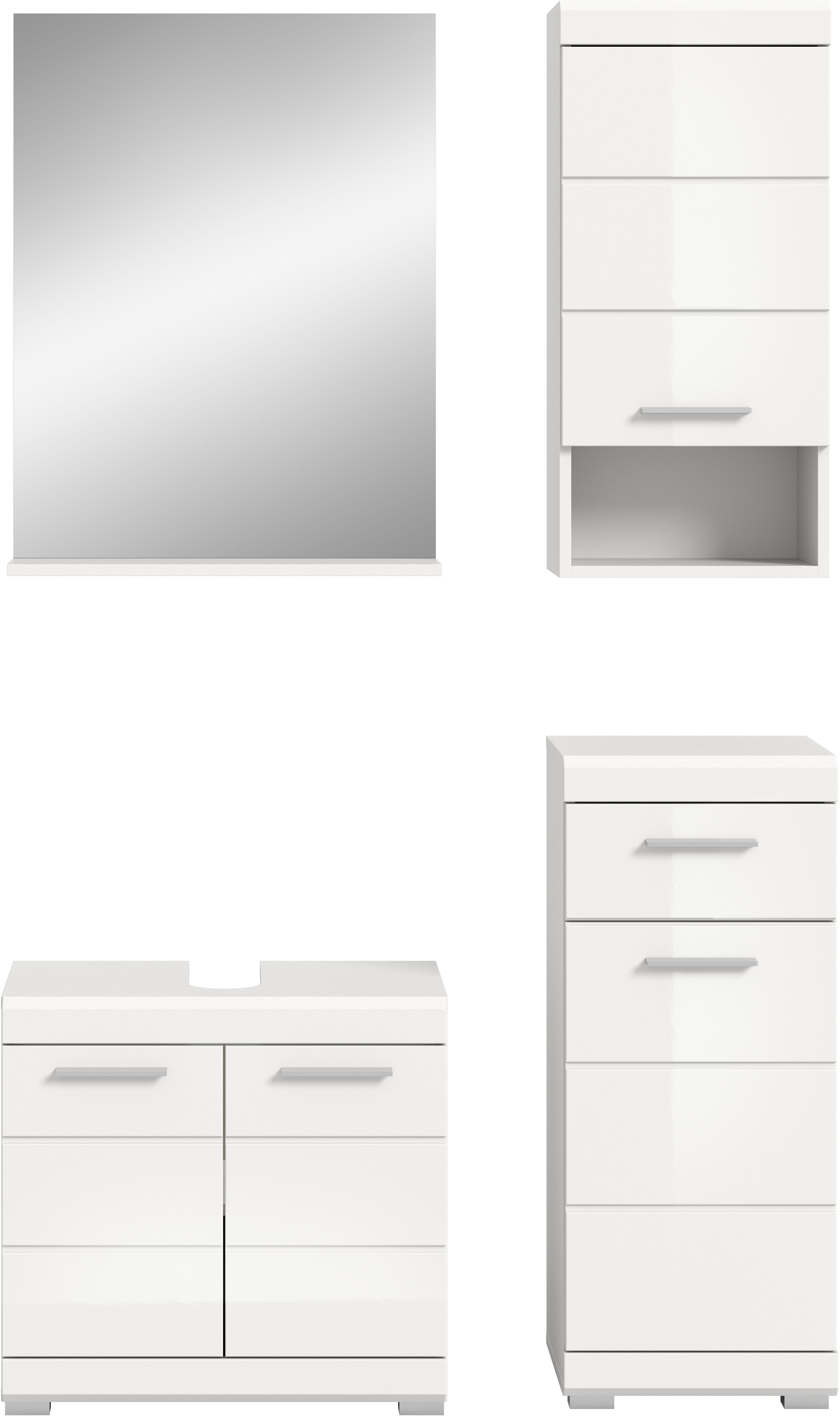 Thumbnail - INOSIGN Badmöbel-Set "Siena, 4 teilig, bestehend aus:" Set, TOPSELLER, 4 Stk. tlg.