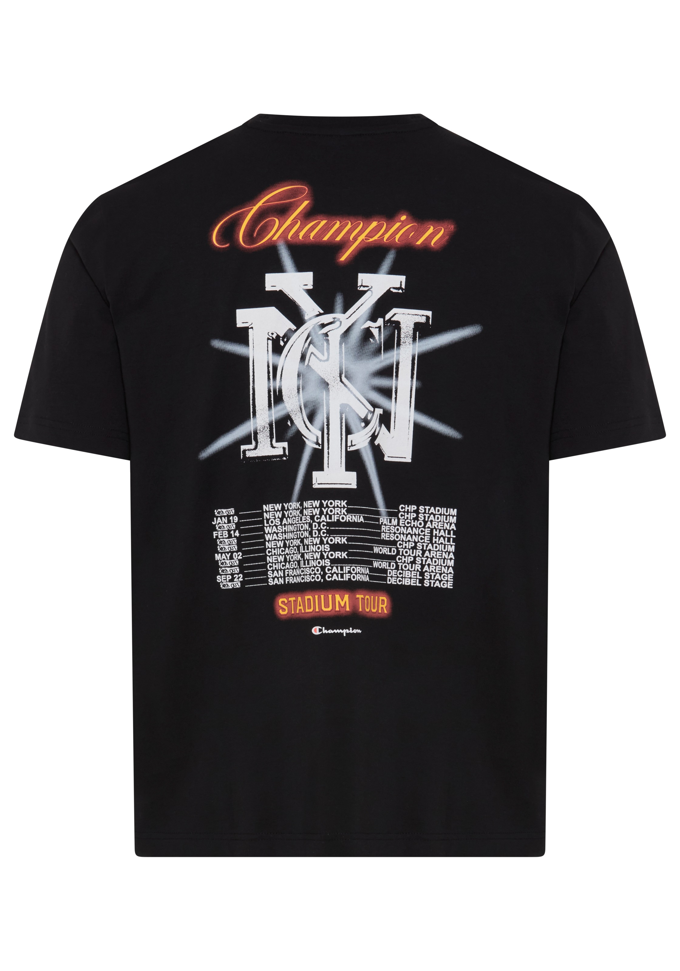 Champion T-Shirt »Graphic Crewneck T-Shirt« mit grafischem Design, für Erwachsene, aus Baumwolle
