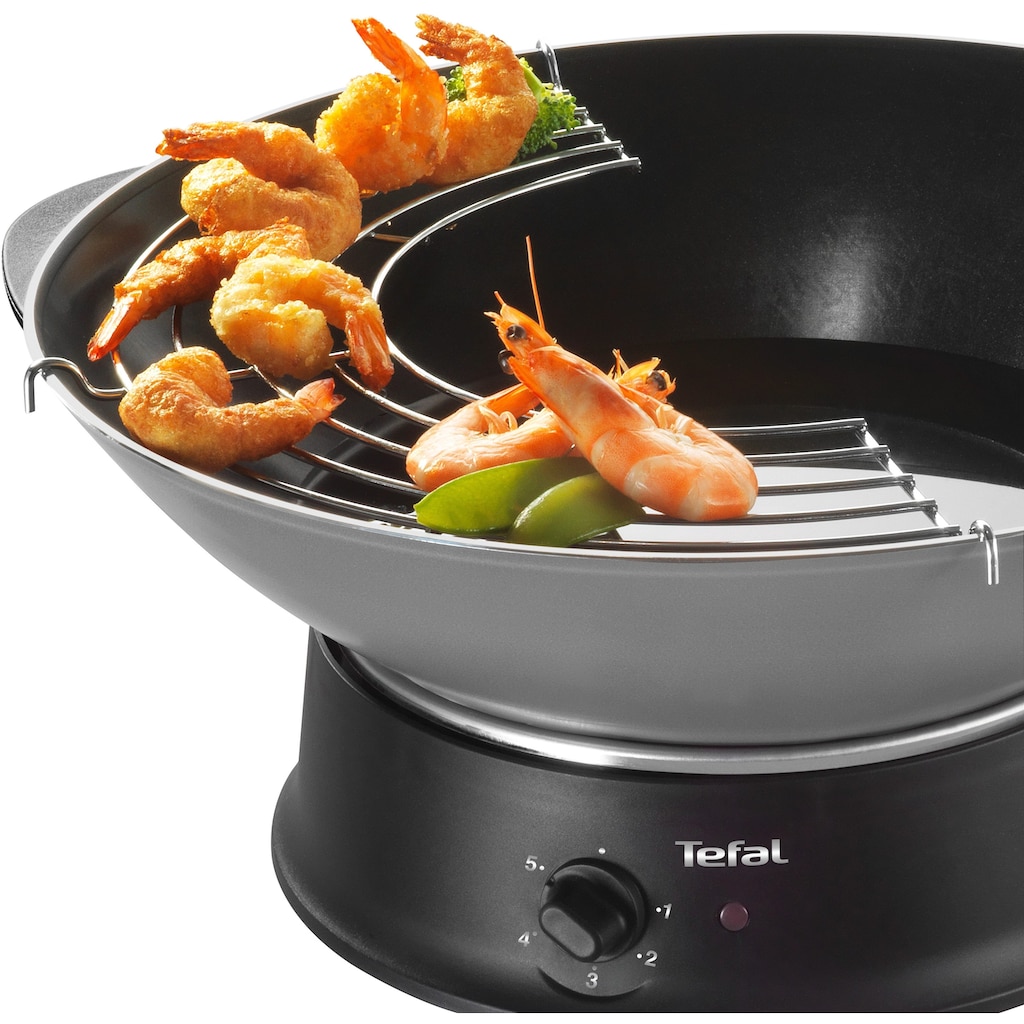 Tefal Elektrische Wokpfanne »WO 3000«, 1200 W, mit THERMOSPOT®