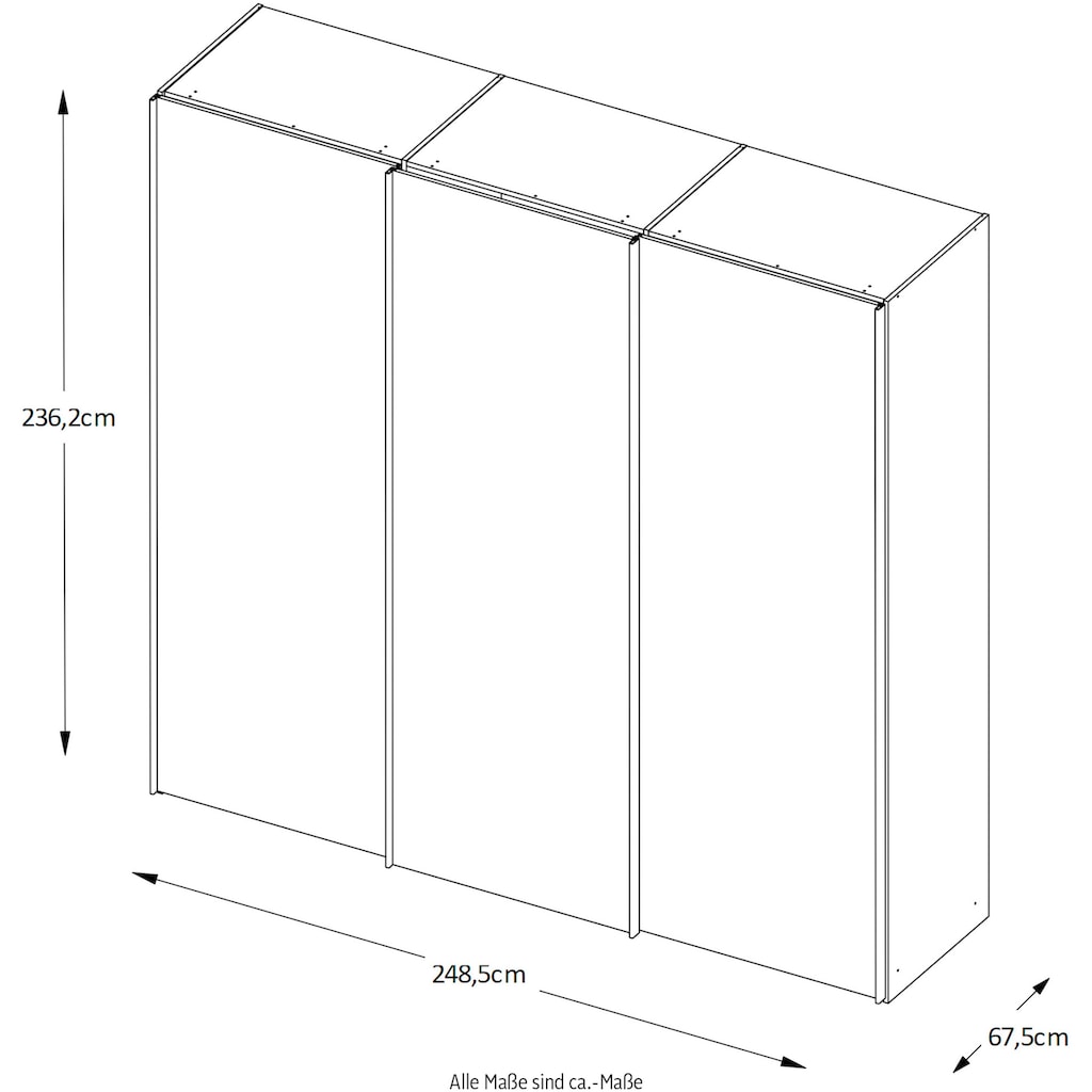 STAUD Schwebetürenschrank »Sinfonie Plus«