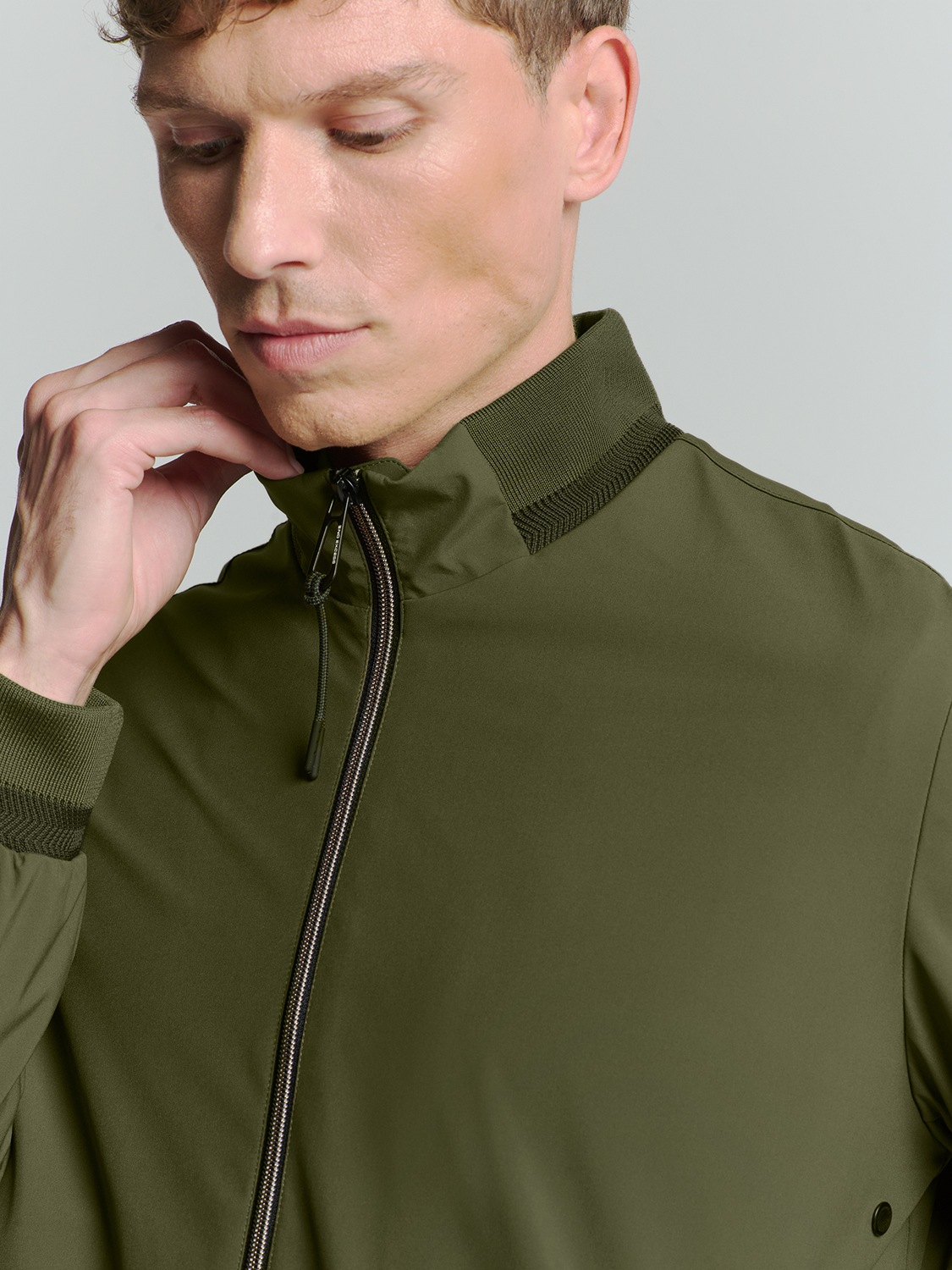 NO EXCESS Kurzjacke »No Excess Jacke Short Fit Jacket Short Fit Clean Soft«