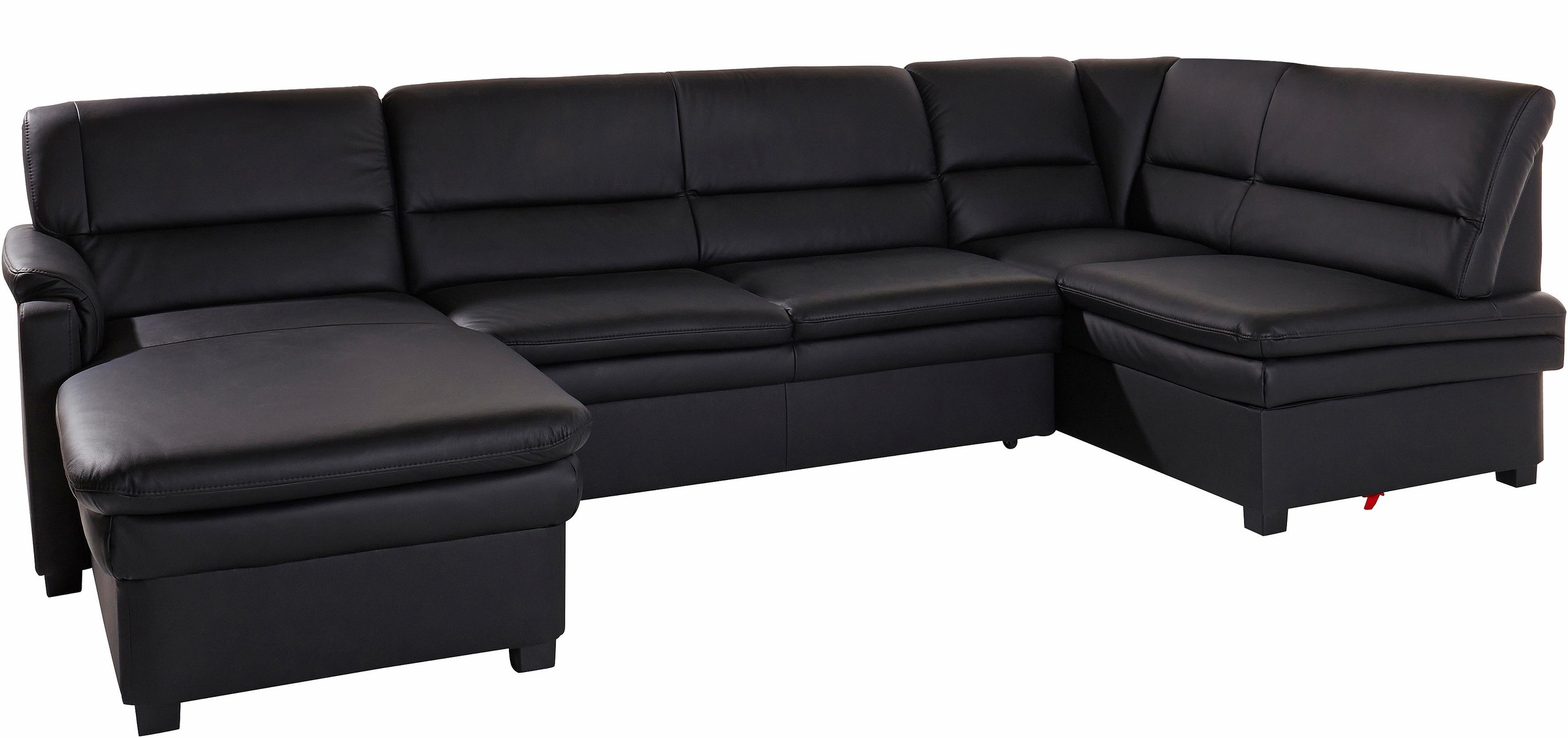 sit&more Wohnlandschaft »Pisa U-Form«, mit Federkern, wahlweise mit Bettfunktion