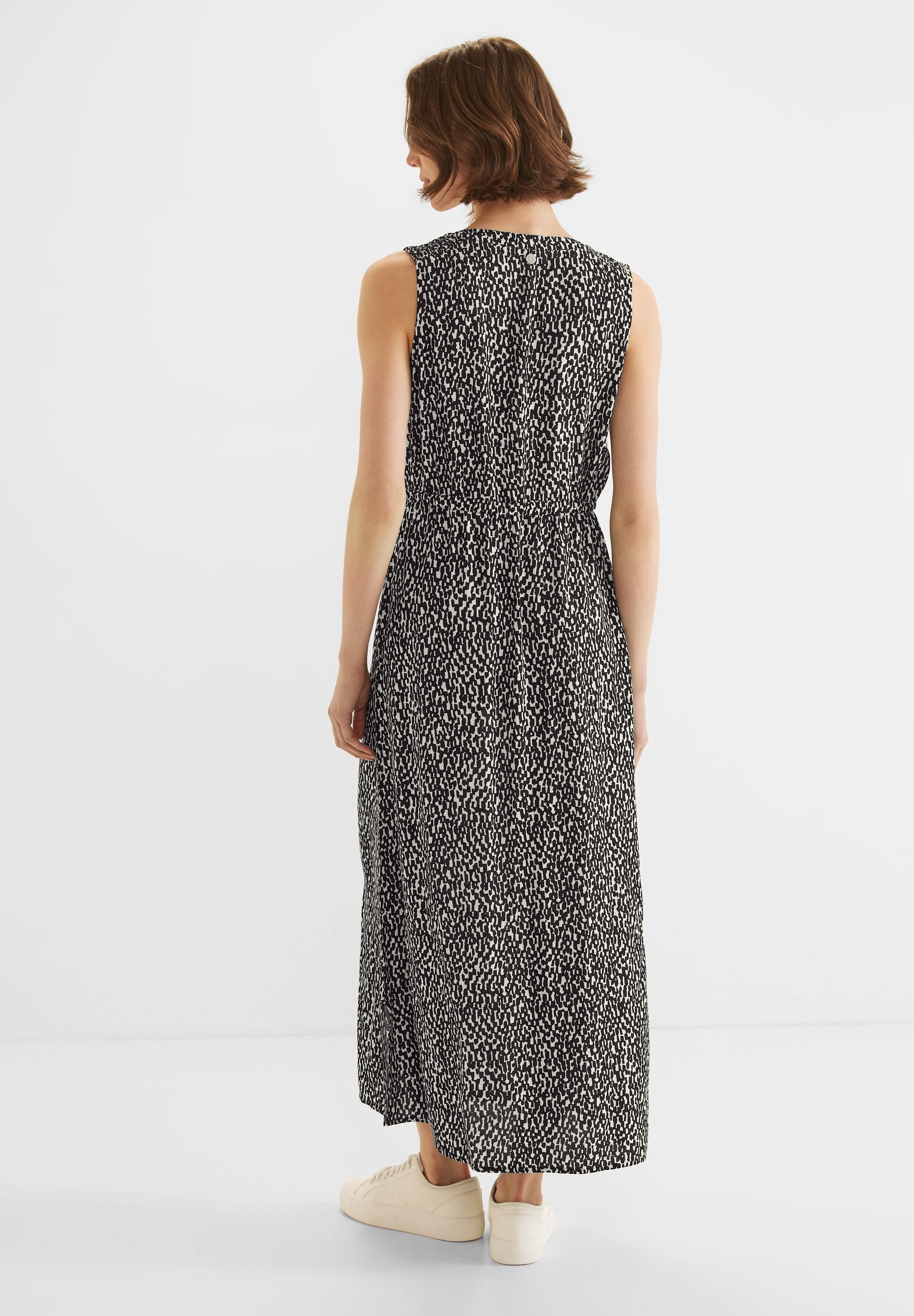 STREET ONE Maxikleid, mit Leo-Muster
