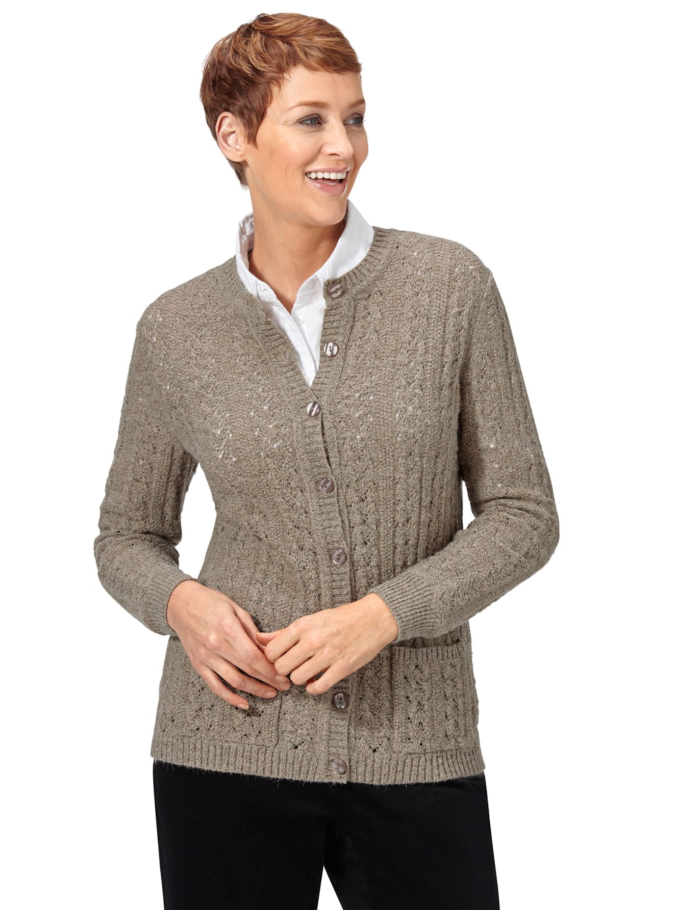 Classic Basics Strickjacke