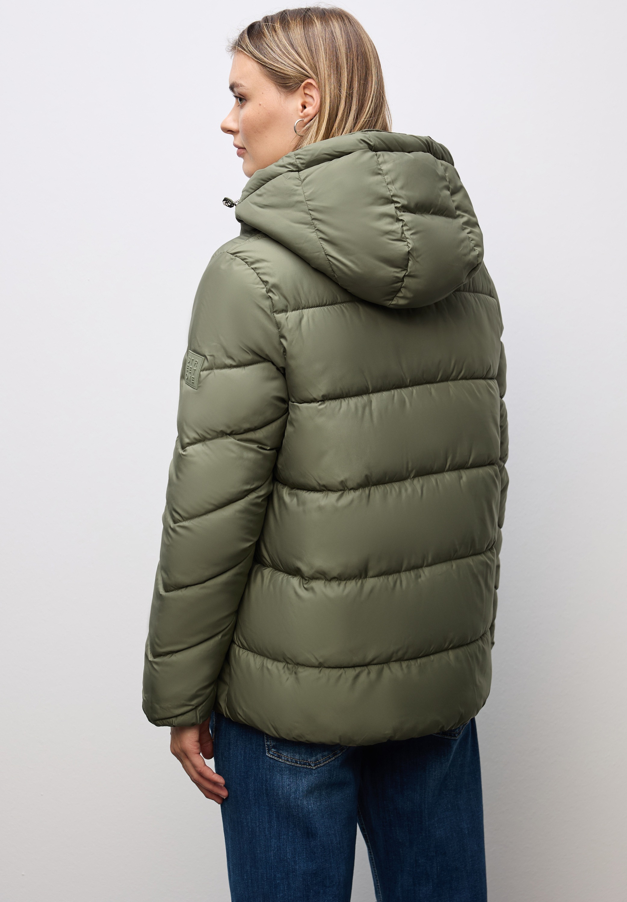 STREET ONE Steppjacke, mit Kapuze, mit Kapuze günstig online kaufen