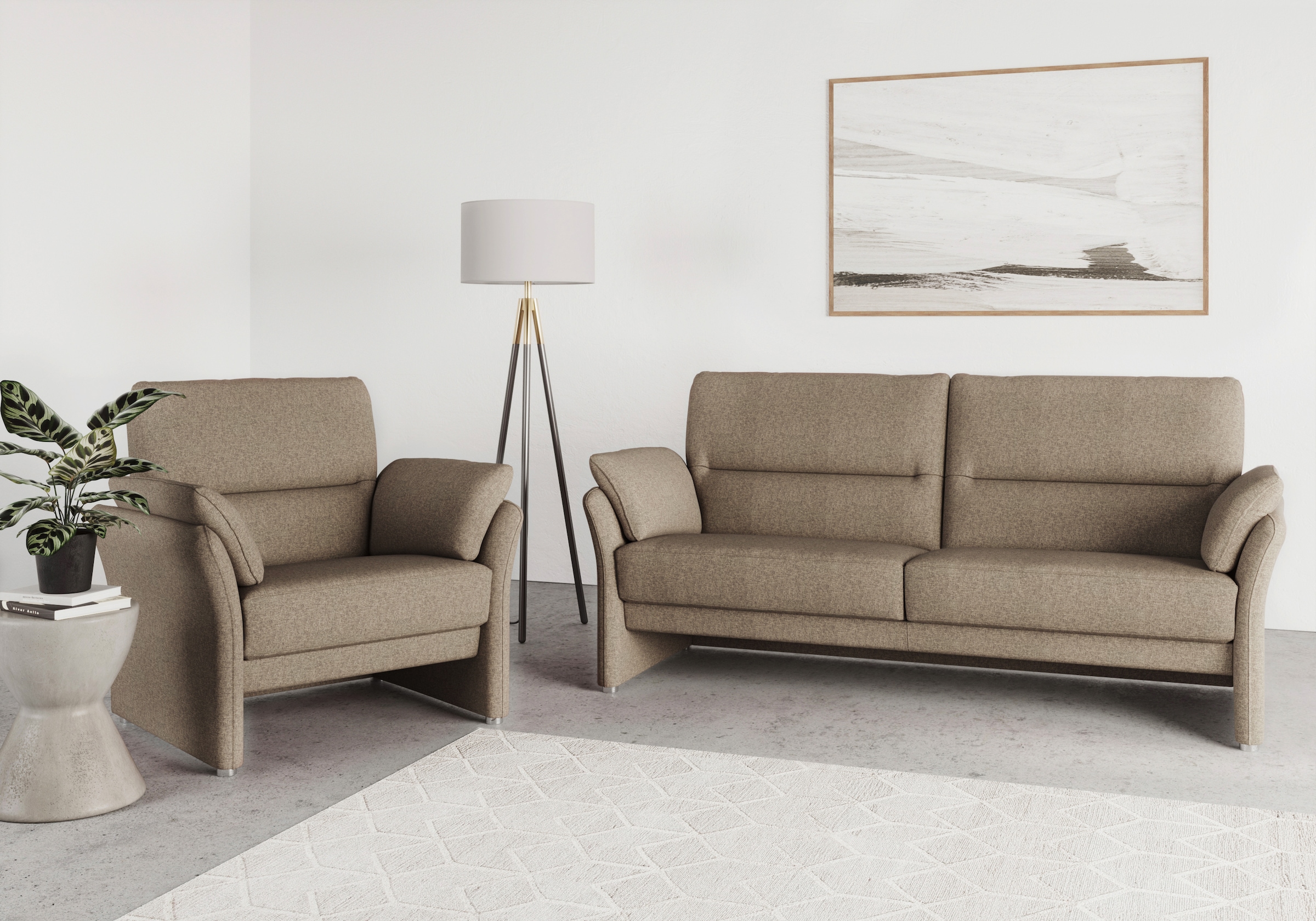 DOMO collection Sessel »Pina Cocktailsessel«, Passender Sessel zur Serie, mit Federkern