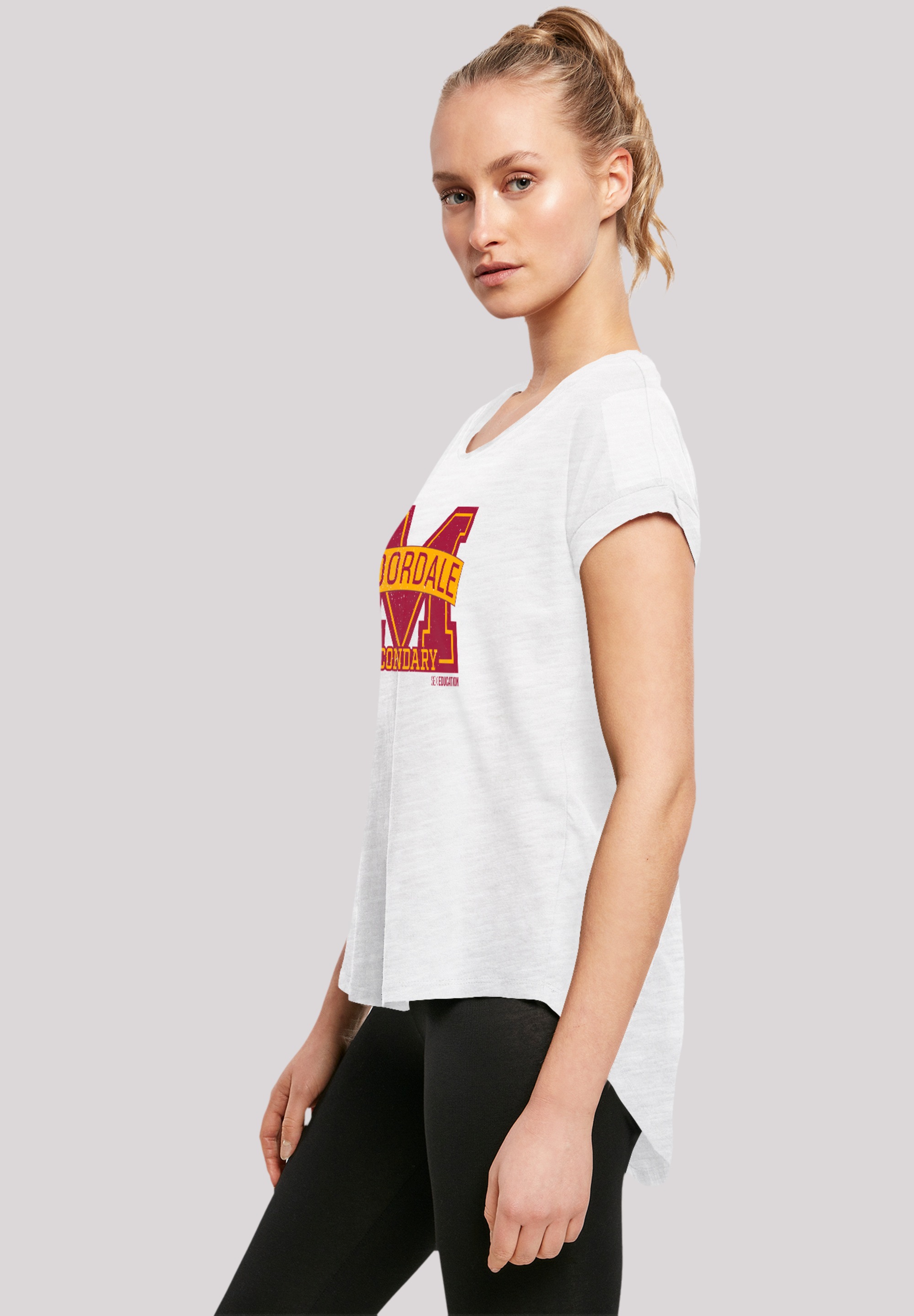 F4NT4STIC T-Shirt »Sex Education Moordale Cracked M«, Premium Qualität