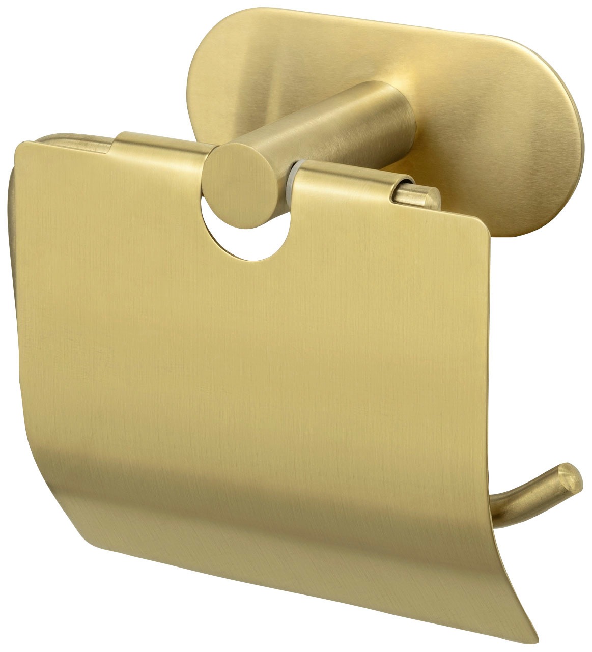 Thumbnail - WENKO Toilettenpapierhalter "Turbo-Loc" mit Deckel, Befestigen ohne Bohren