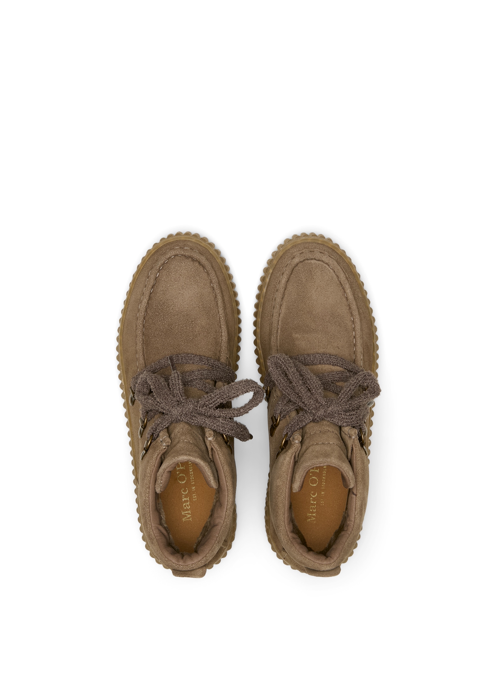 Marc O'Polo Stiefelette »mit markanter Rillen-Plateausohle«