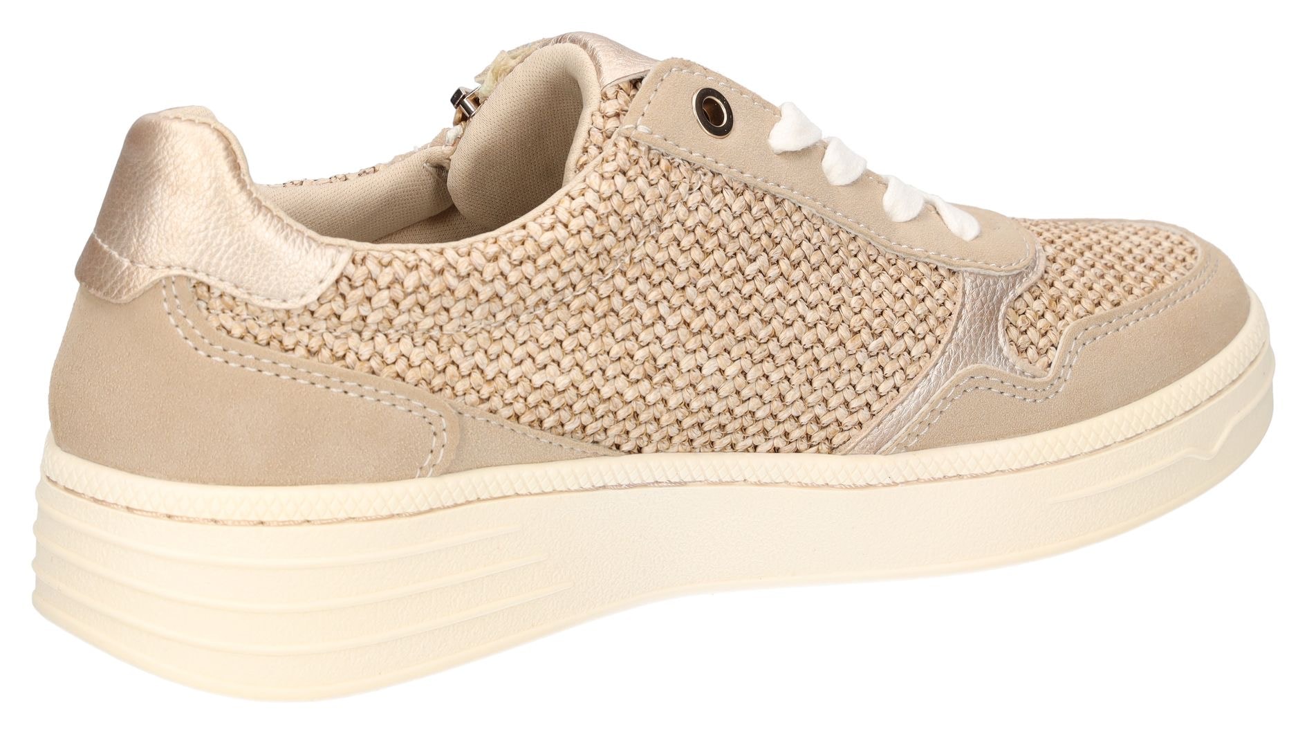 Mustang Shoes Sneaker, Plateausneaker, Schnürschuh mit Glitzernieten