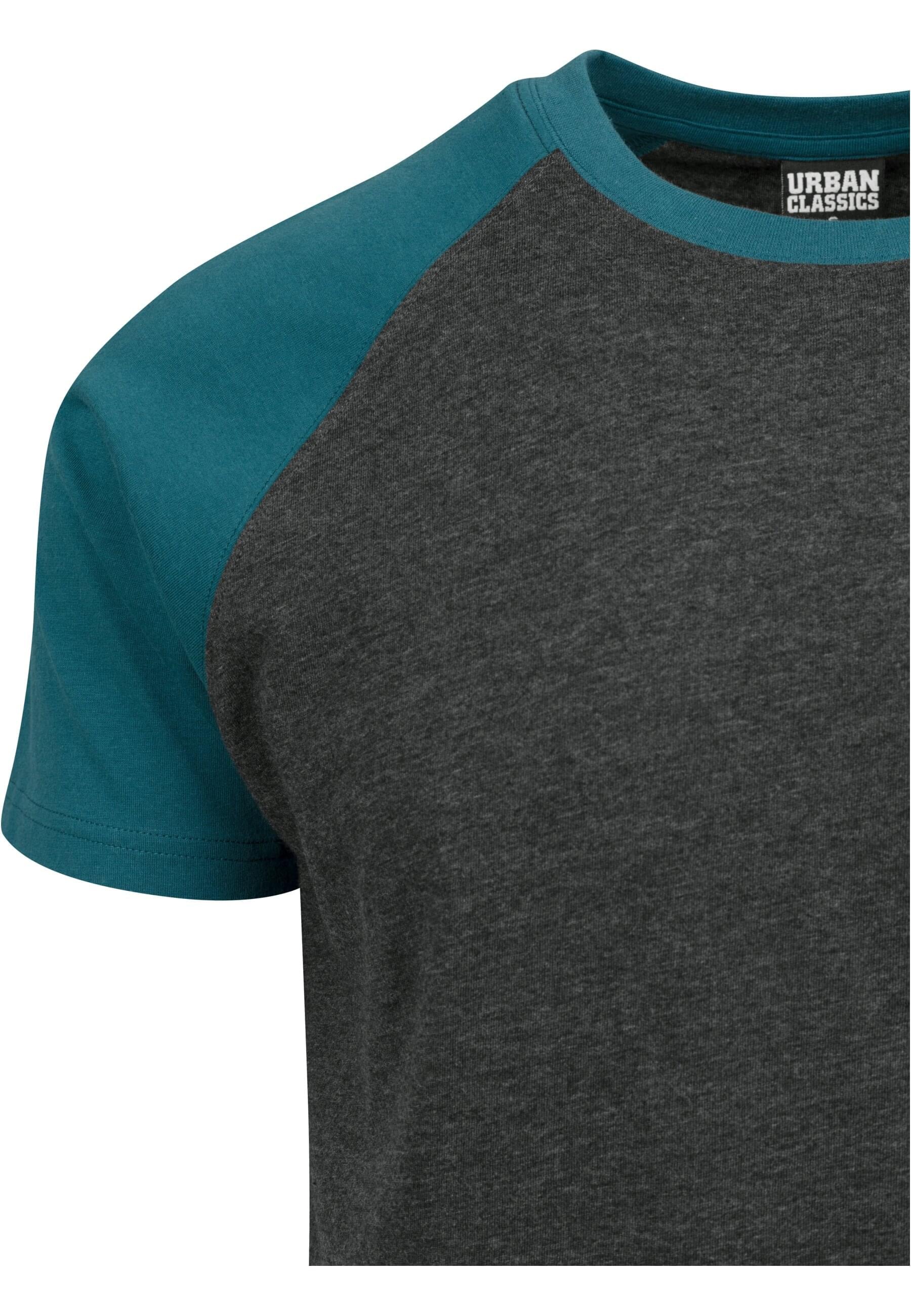 URBAN CLASSICS T-Shirt »Urban Classics Herren Raglan Contrast Tee«, (1 tlg.)