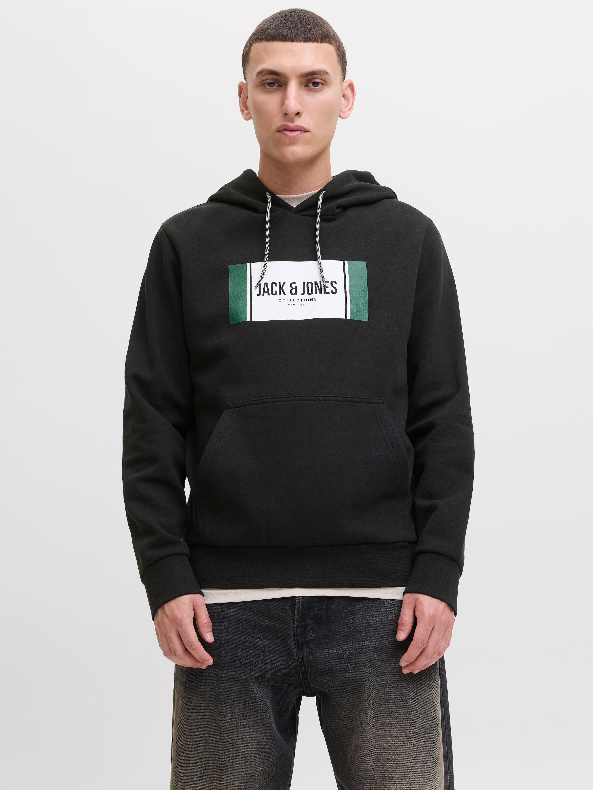 Jack & Jones Kapuzensweatshirt "JJHAYATO SWEAT HOOD BTS" günstig online kaufen