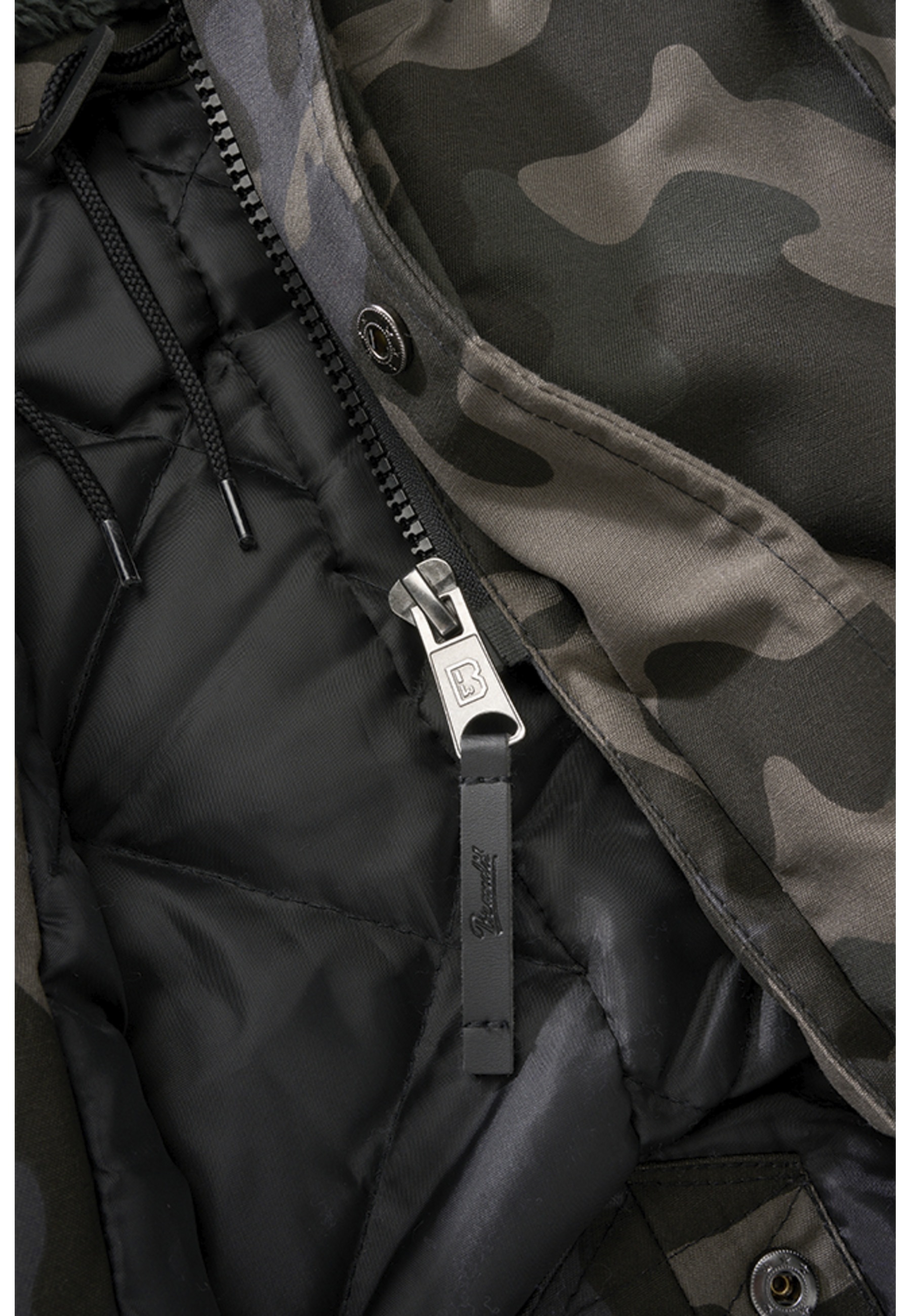 Thumbnail - Brandit Winterjacke "Brandit Herren Marsh Lake Parka" 1 Stk. tlg. mit Kapuze