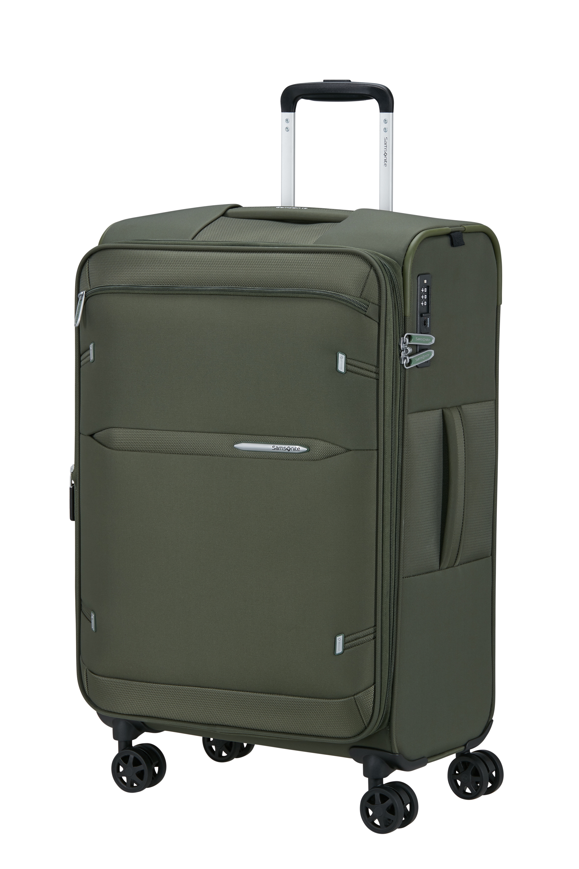 Samsonite Weichgepäck-Trolley "GOTWIST" 71 l 4 Rollen mit Teleskopgriff und mehreren Tragegriffen, innen aus Polyester