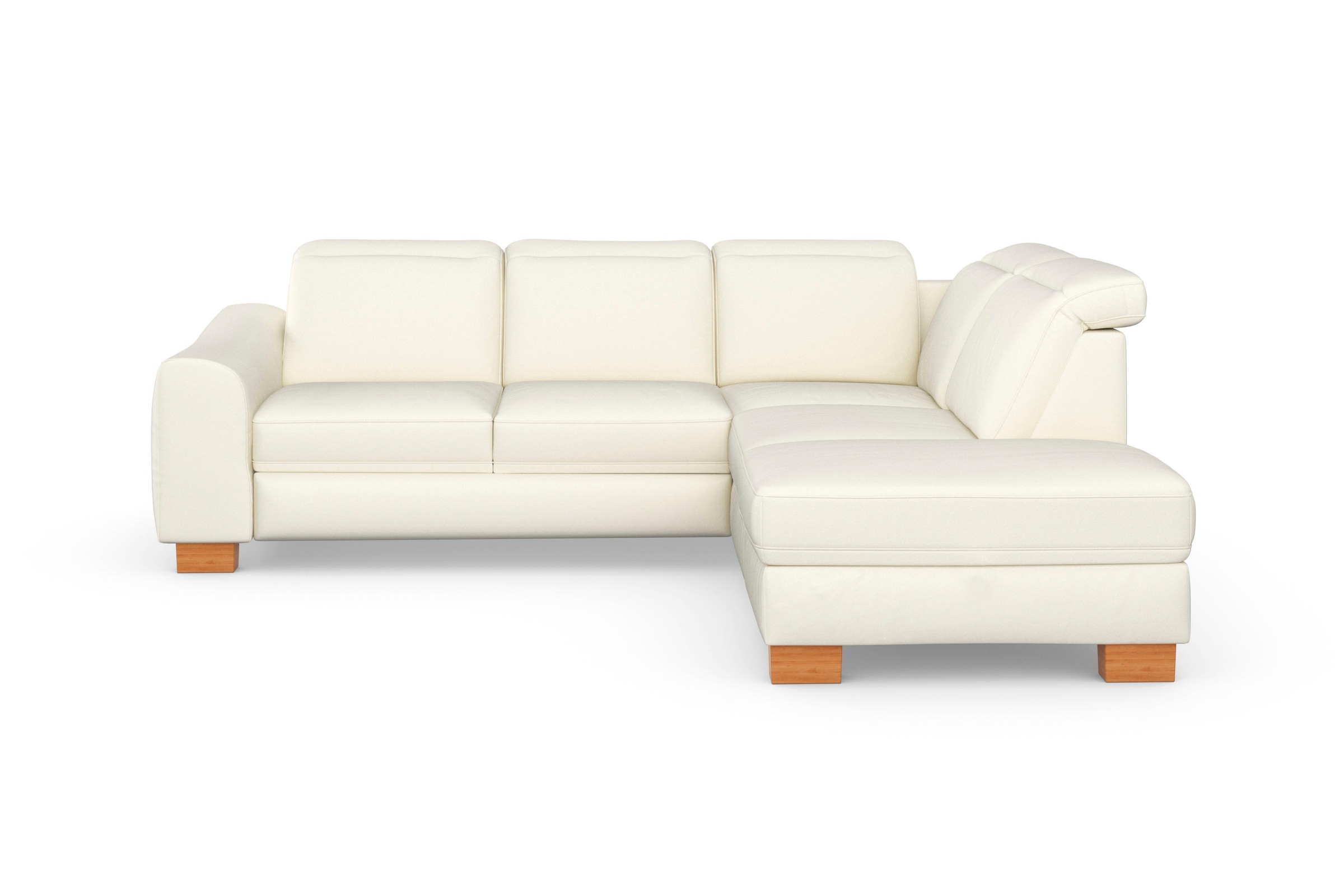 sit&more Ecksofa "Dundee L-Form", mit Federkern und Massivholzfüßen, wahlwe günstig online kaufen