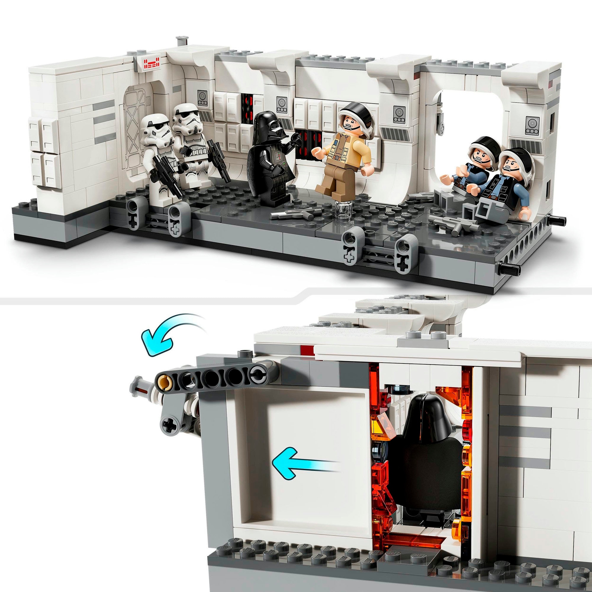 LEGO® Konstruktionsspielsteine »Das Entern der Tantive IV™ (75387), LEGO® Star Wars™«, (502 St.), Diorama, Made in Europe