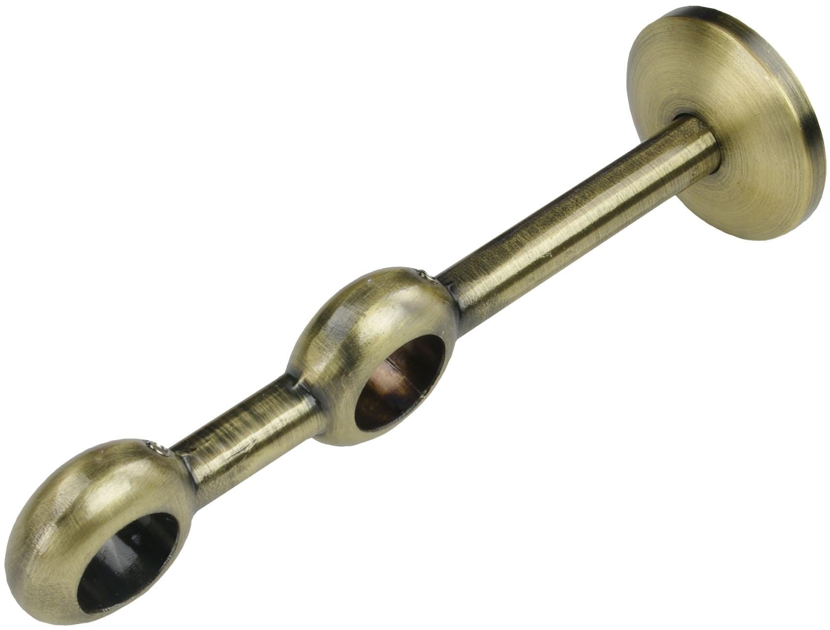 Liedeco Gardinenstange »Esp Kegel«, 2 läufig-läufig, Fixmaß, 2-läufig im Fixmaß Ø 16 mm