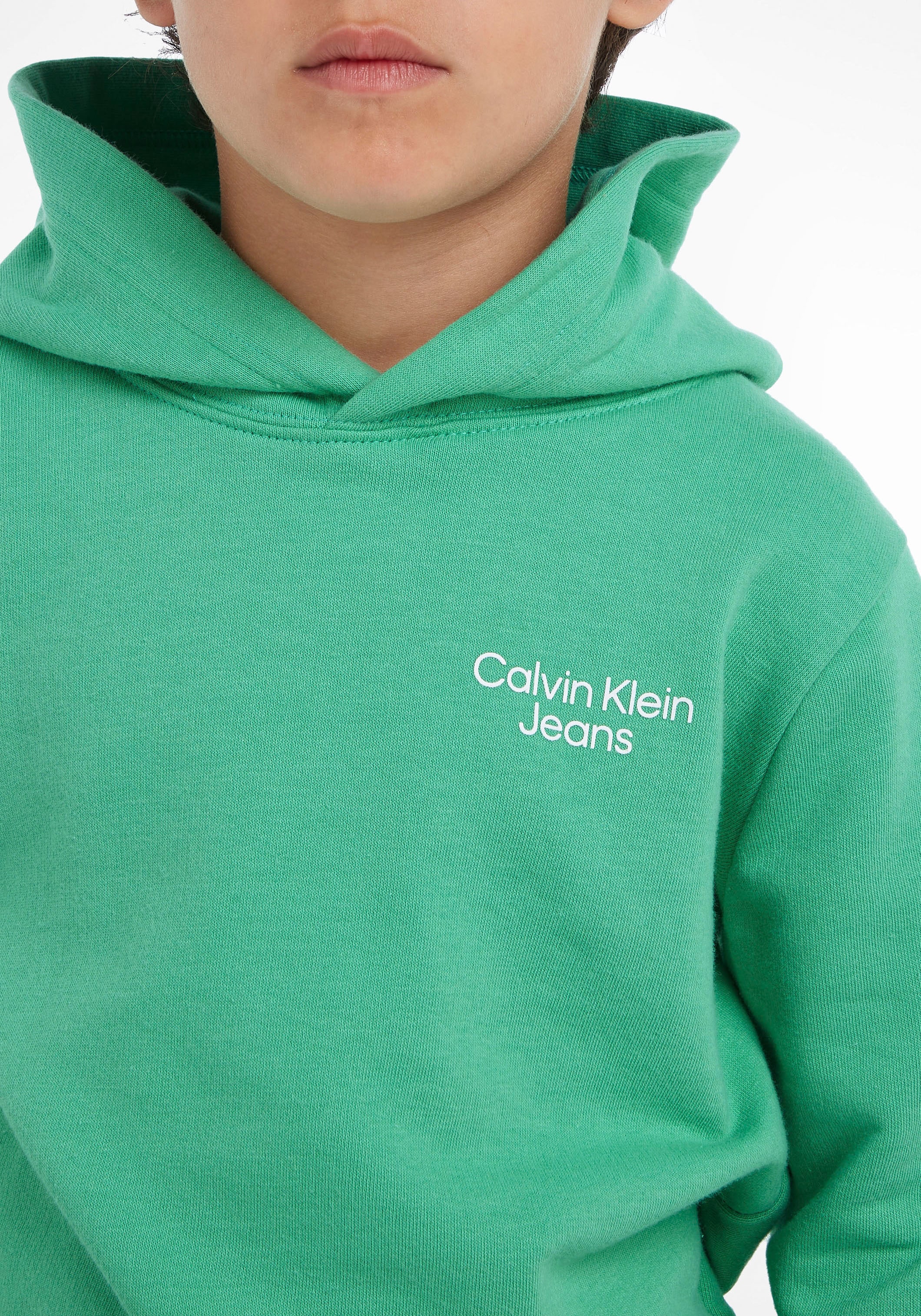 Calvin Klein Jeans Kapuzensweatshirt »CKJ STACK LOGO HOODIE«